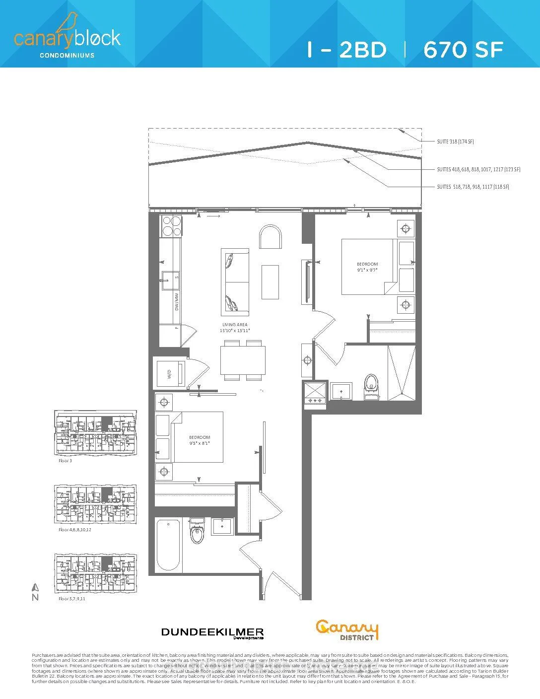 Photo 17 of Unit 1017, 60 Tannery Road, Toronto, Waterfront Communities — HOMEH
