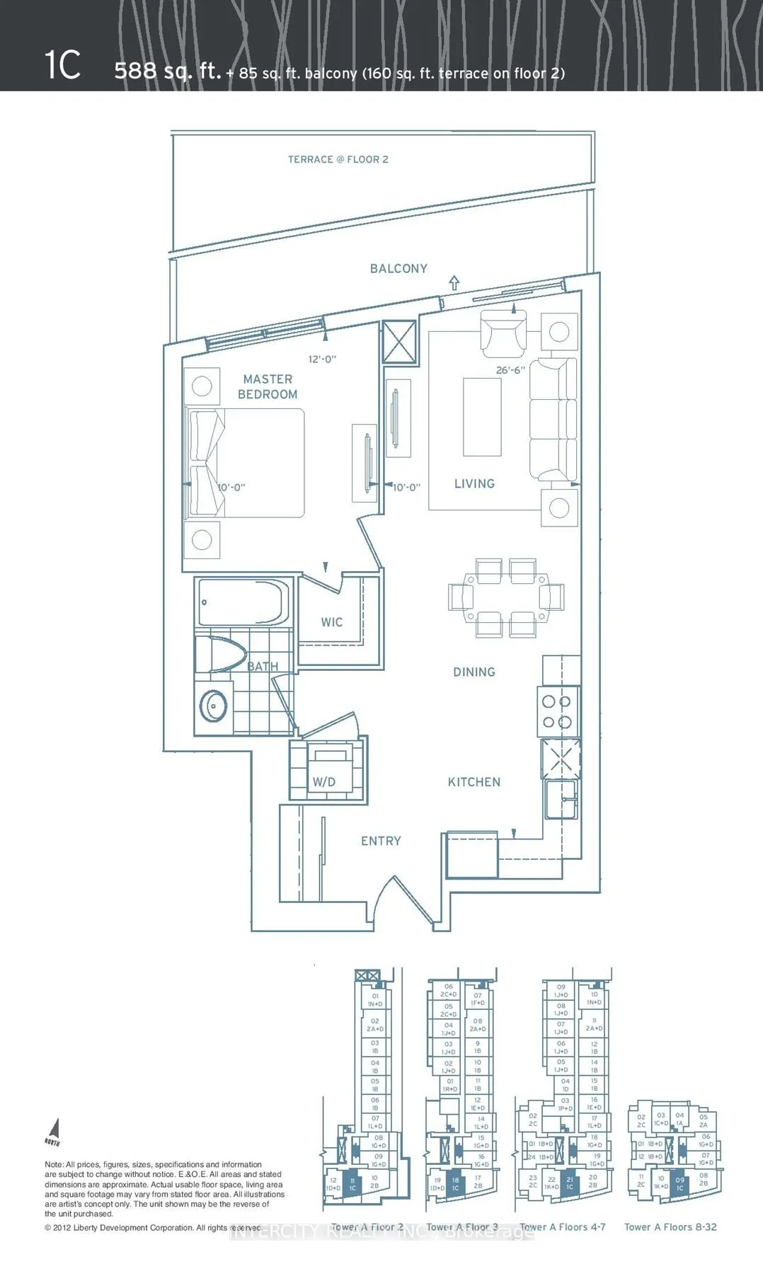 Photo 24 of Unit 1709A, 3600 Highway 7 W, Vaughan, Vaughan Corporate Centre — HOMEH