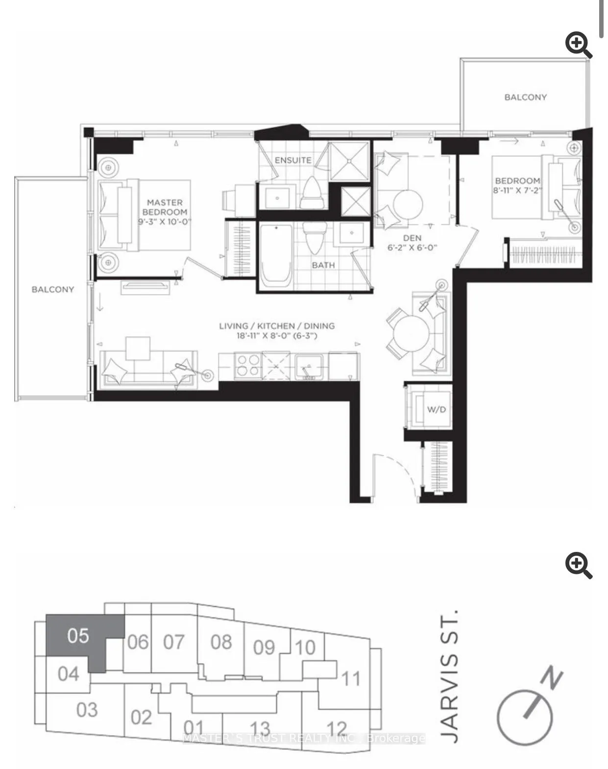 Photo 9 of Unit 1605, 308 Jarvis Street, Toronto, Church-Yonge Corridor — HOMEH