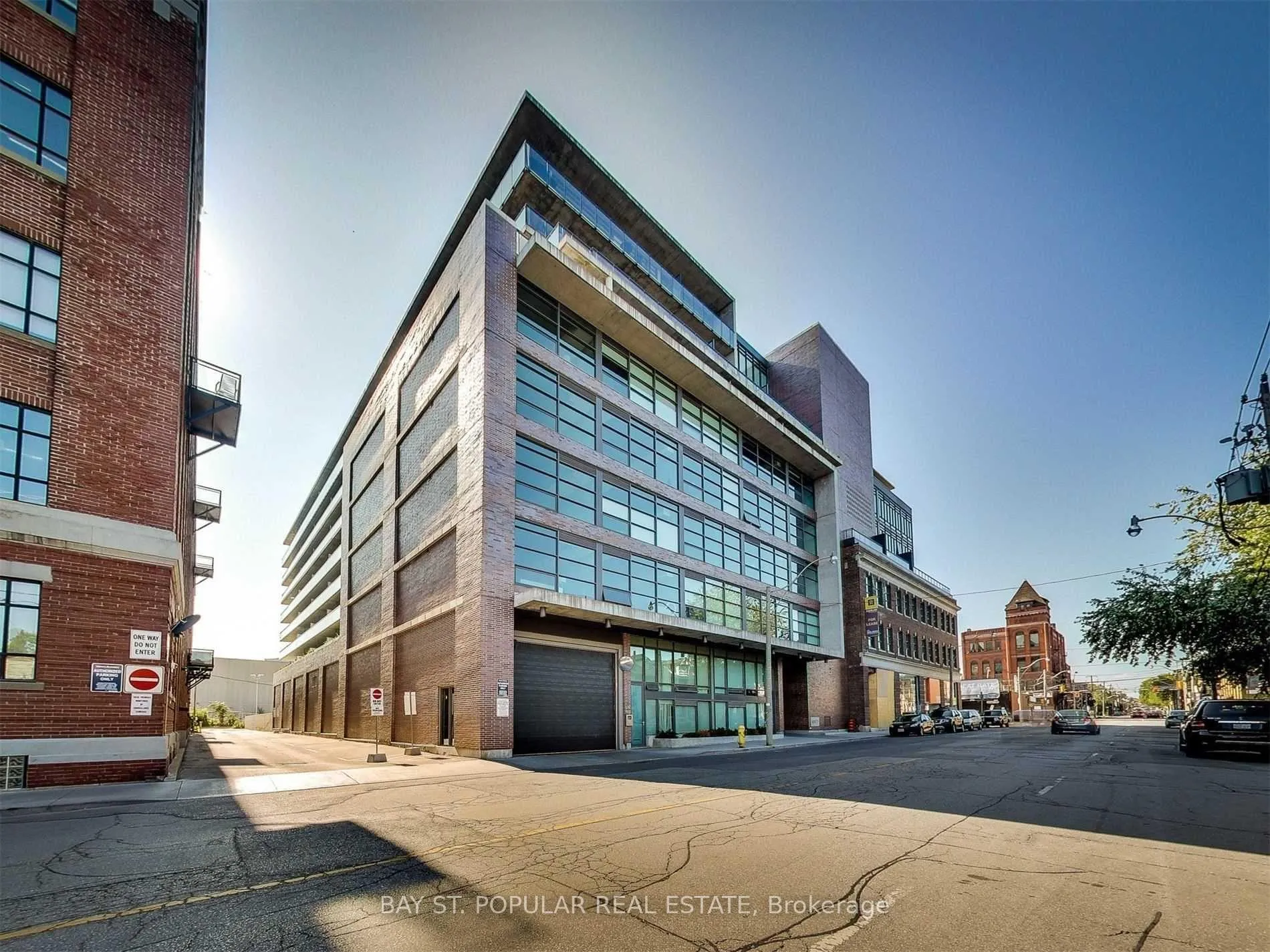 Front of Unit 636, 90 Broadview Avenue