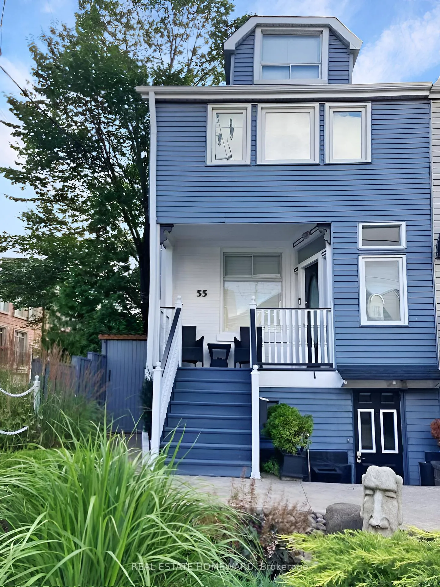 Front of 55 Woodbine Avenue