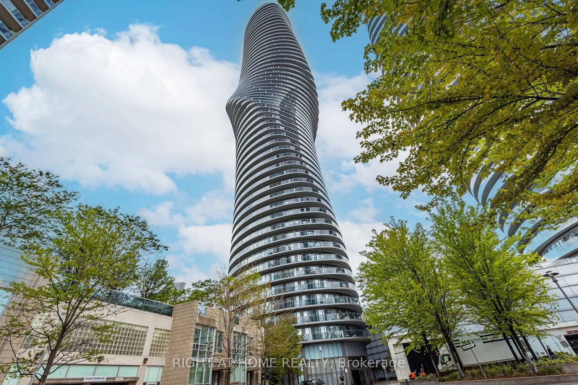 Front of Unit 4901, 60 Absolute Avenue