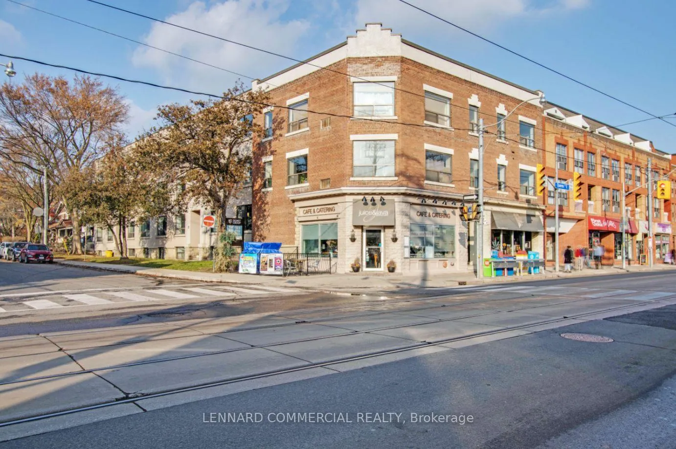 Front of Unit B, 2104 Queen Street
