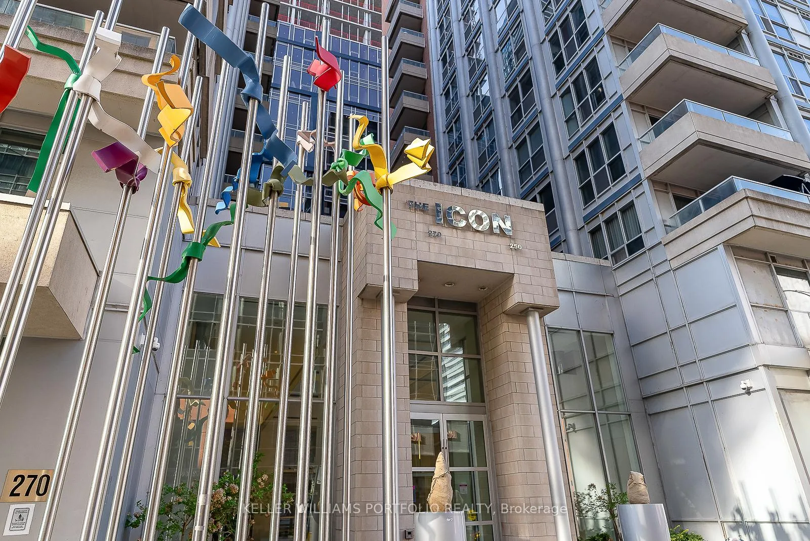 Front of Unit 332, 250 Wellington Street W