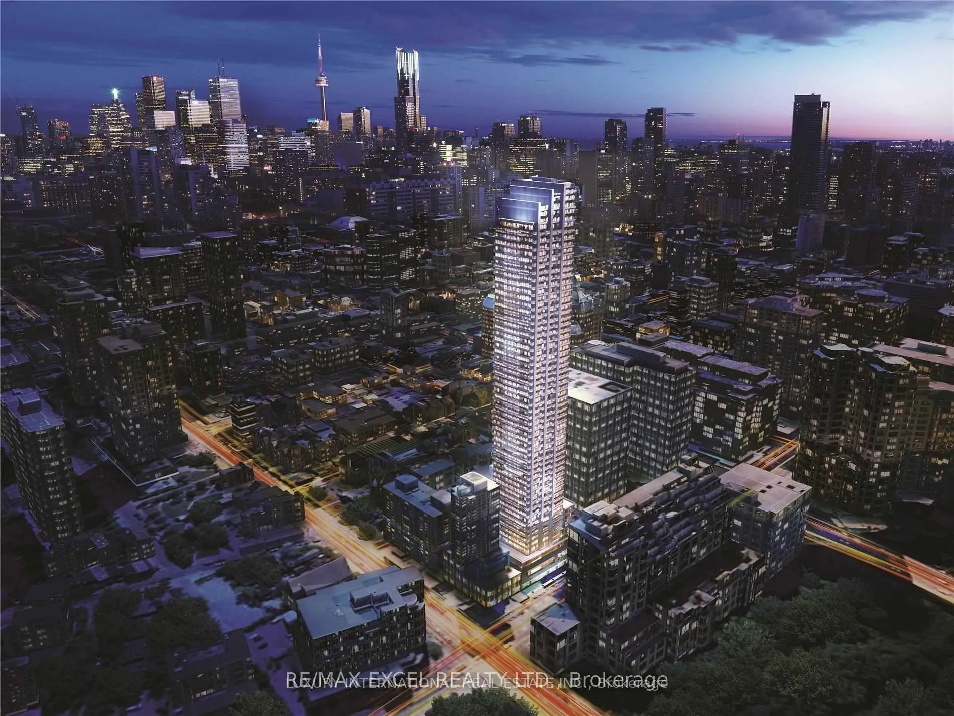 Front of Unit 4110, 395 Bloor Street E