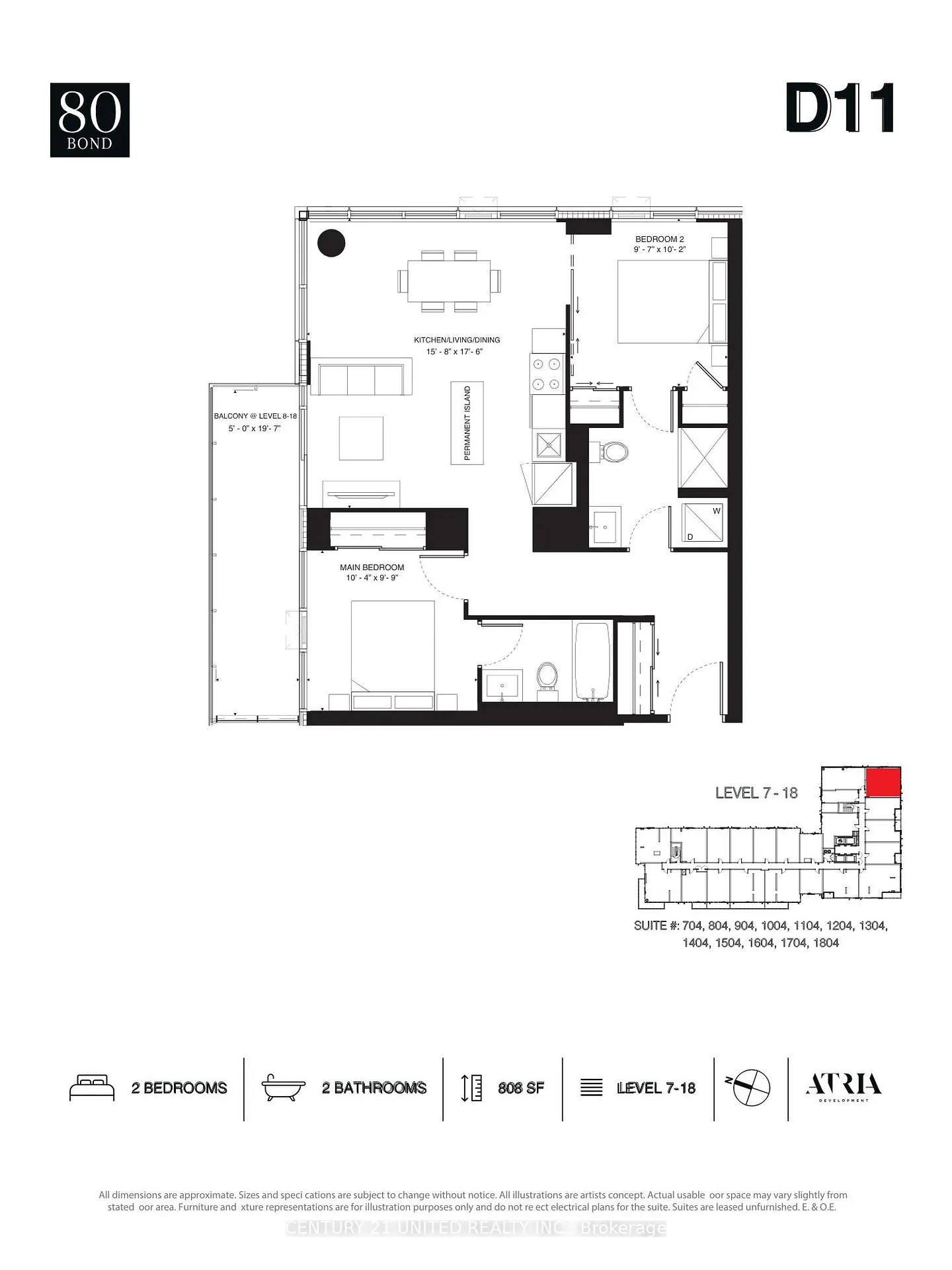 Photo 2 of Unit 1504, 80 Bond Street E, Oshawa, Central — HOMEH