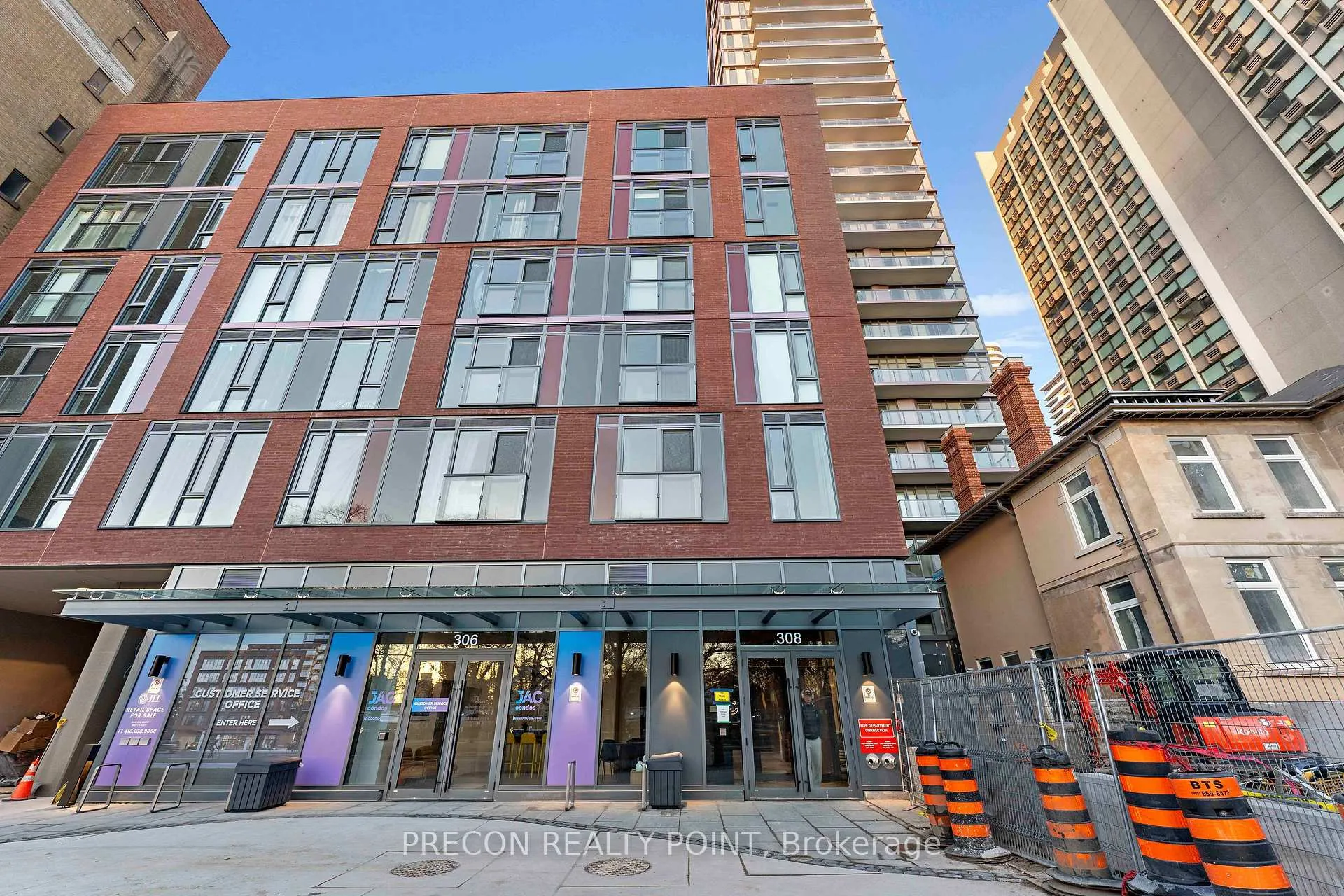 Front of Unit 320, 308 Jarvis Street