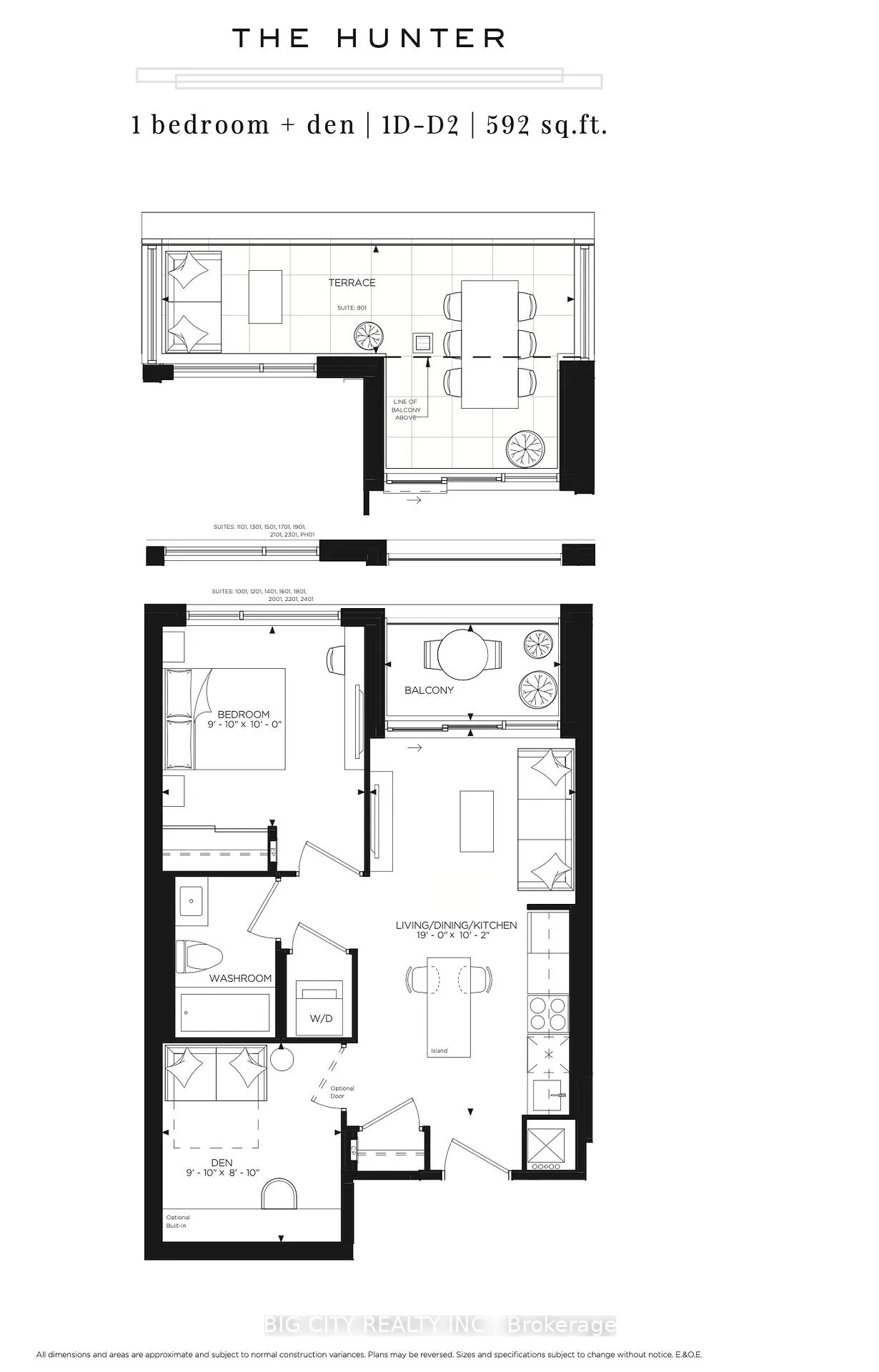 Photo 26 of Unit 2301, 38 Andre De Grasse Street, Markham, Unionville — HOMEH