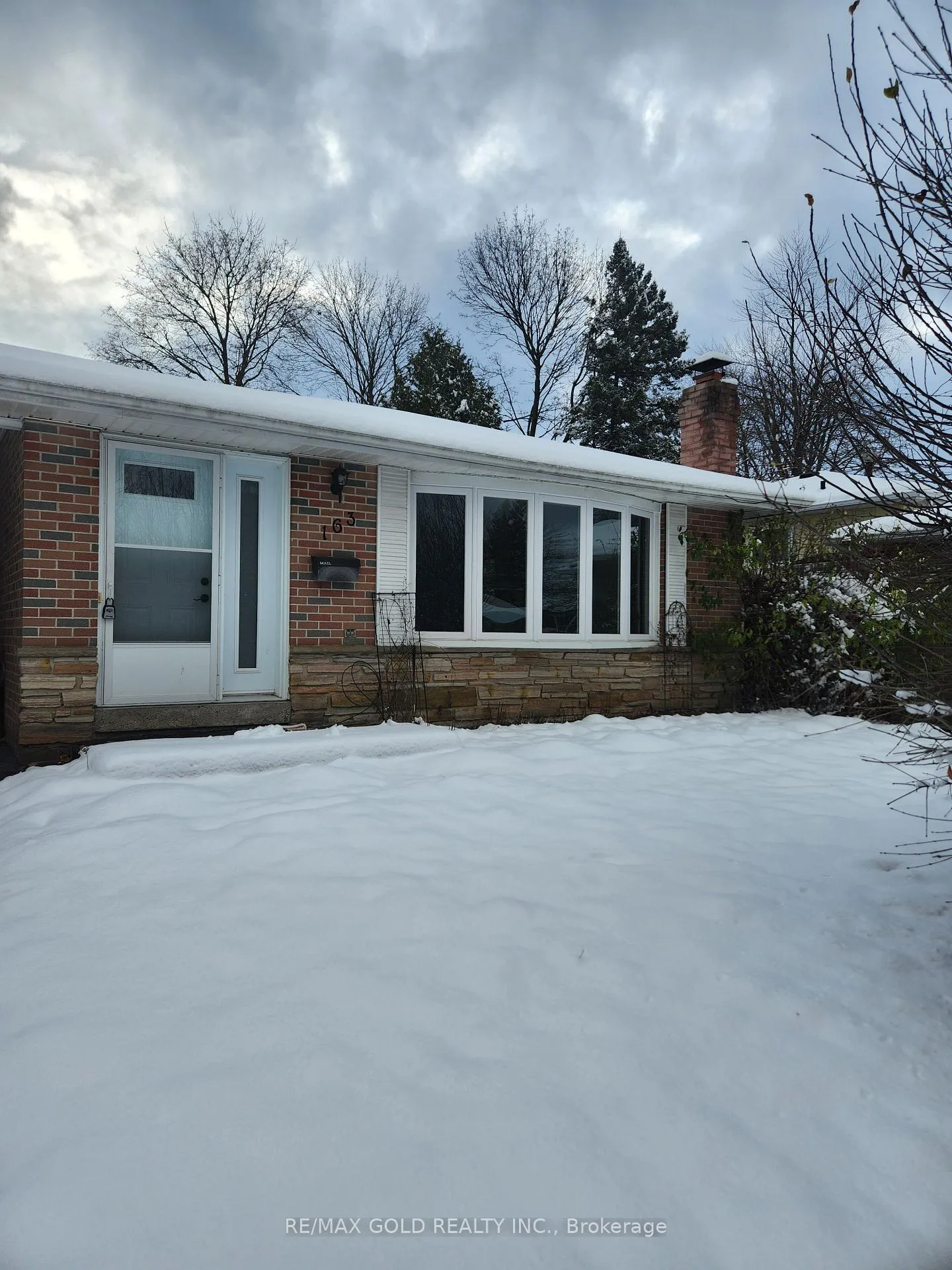 Front of 163 Hazelglen Drive