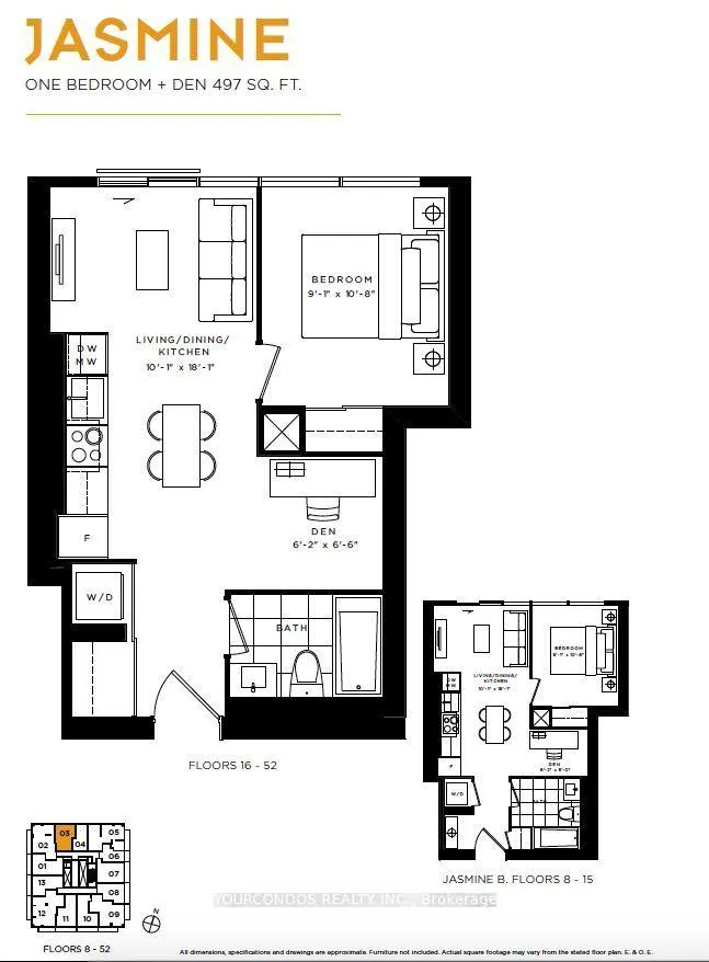 Photo 13 of Unit 4403, 501 Yonge Street, Toronto, Church-Yonge Corridor — HOMEH
