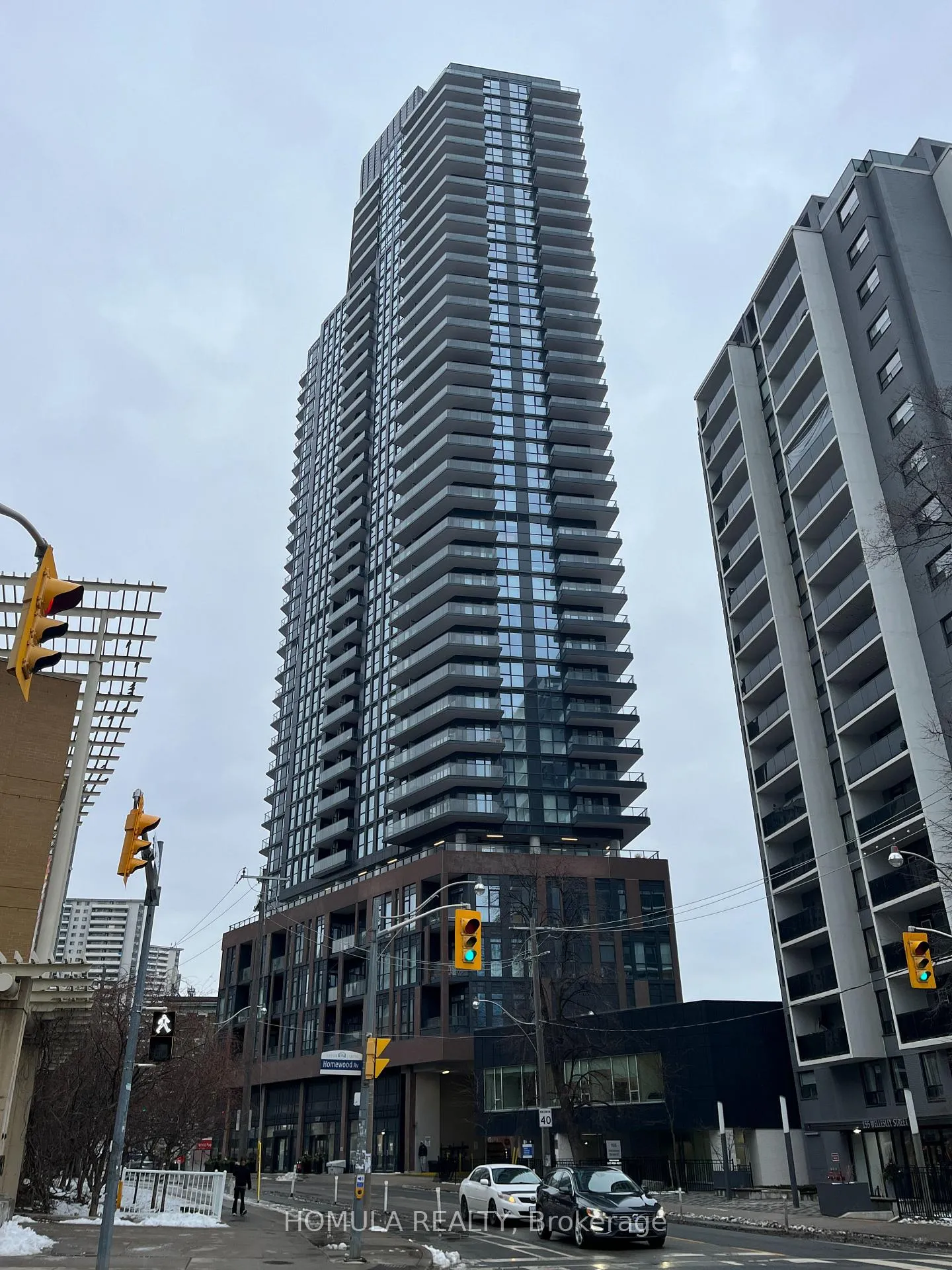 Front of Unit 303, 159 Wellesley Street E
