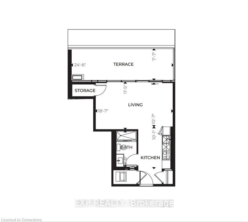 Photo 16 of Unit 1009, 741 King Street W, Kitchener, KW Hospital — HOMEH