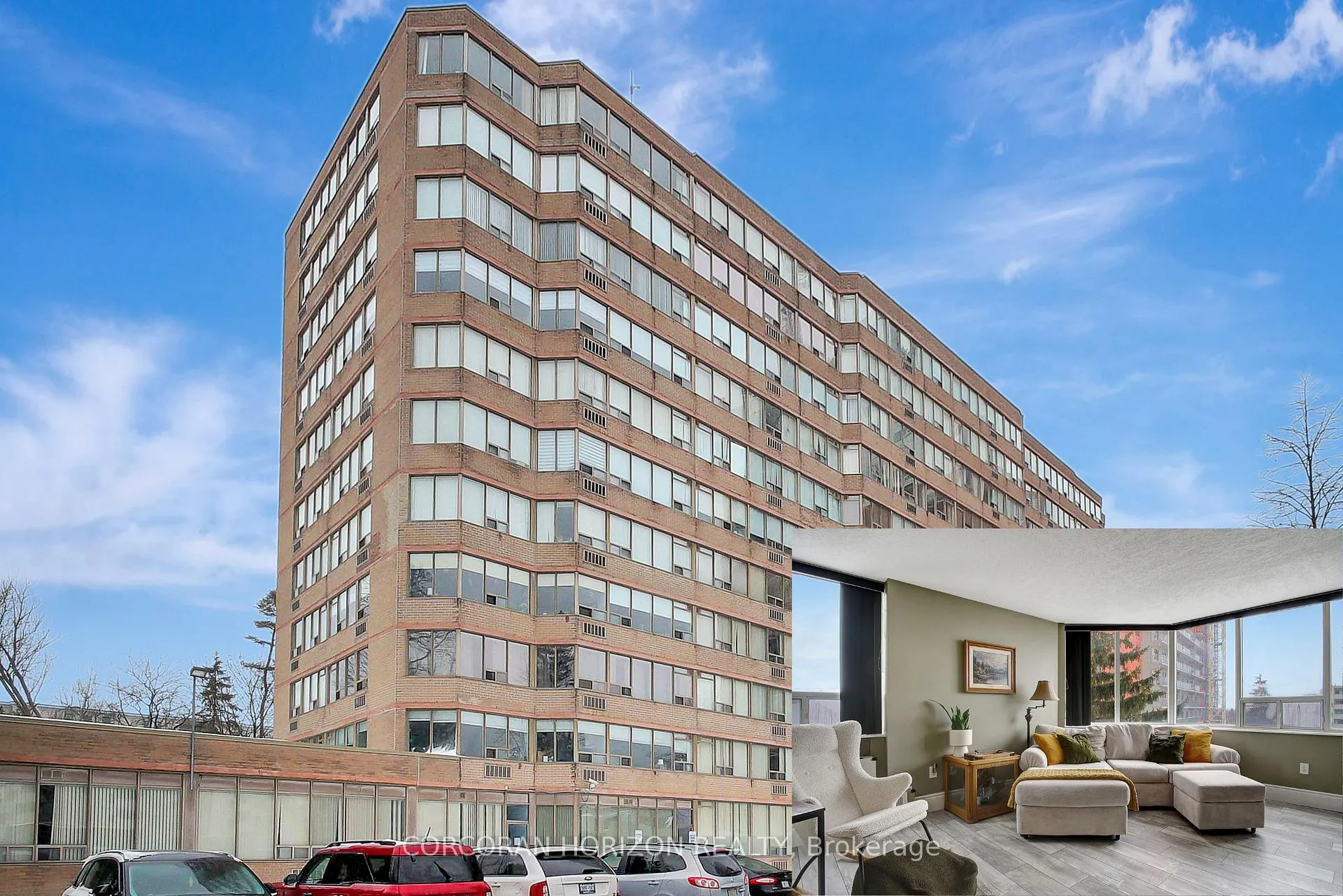 Front of Unit 409, 3227 King Street E