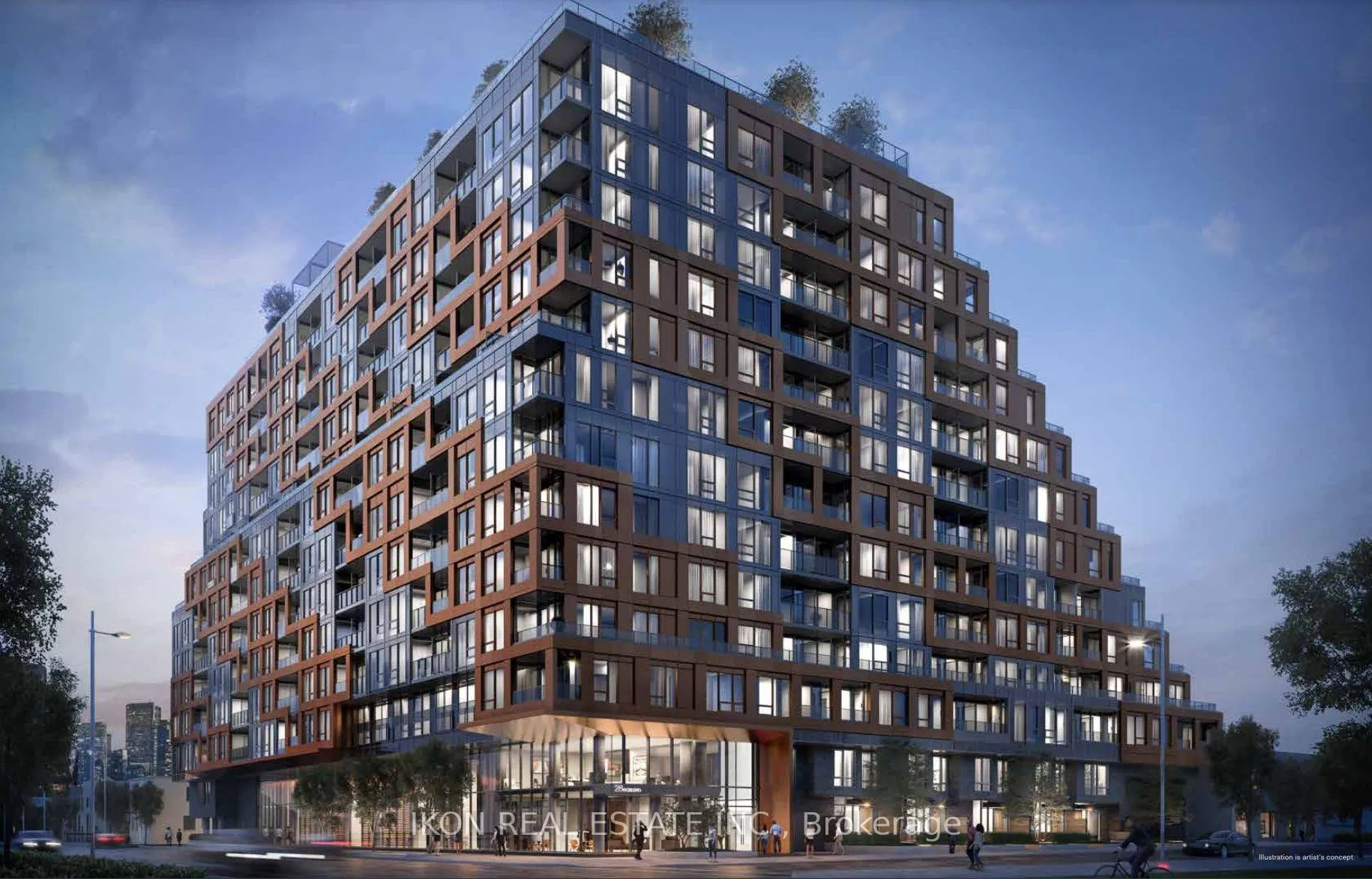 Front of Unit 417, 28 Eastern Avenue S