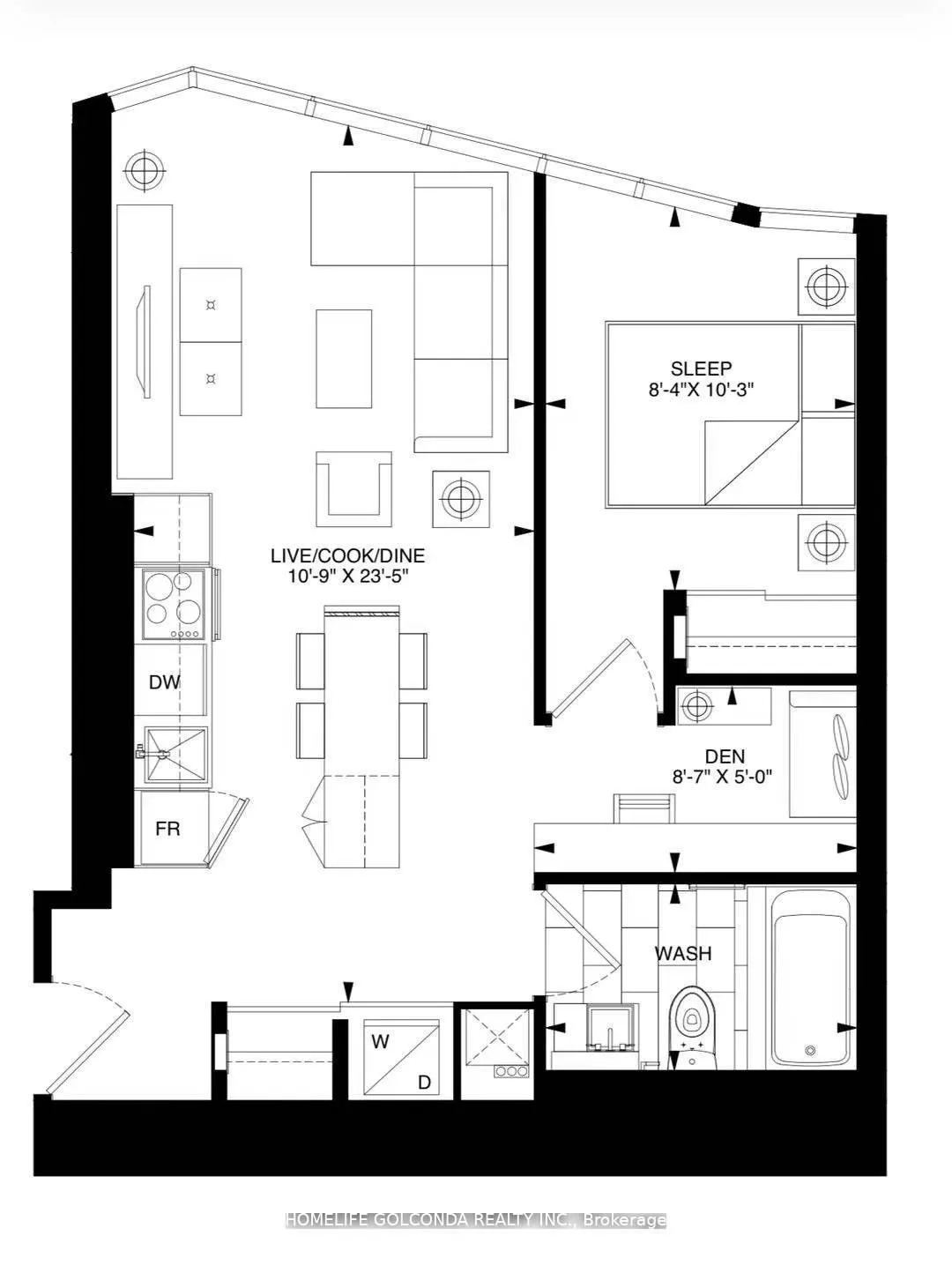 Photo 6 of Unit 4814, 197 yonge Street, Toronto, Church-Yonge Corridor — HOMEH