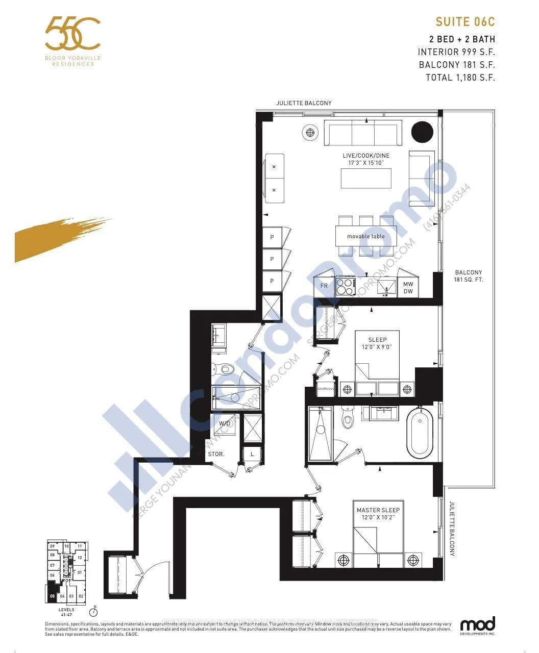 Photo 3 of Unit 4405, 55 Charles Street E, Toronto, Church-Yonge Corridor — HOMEH