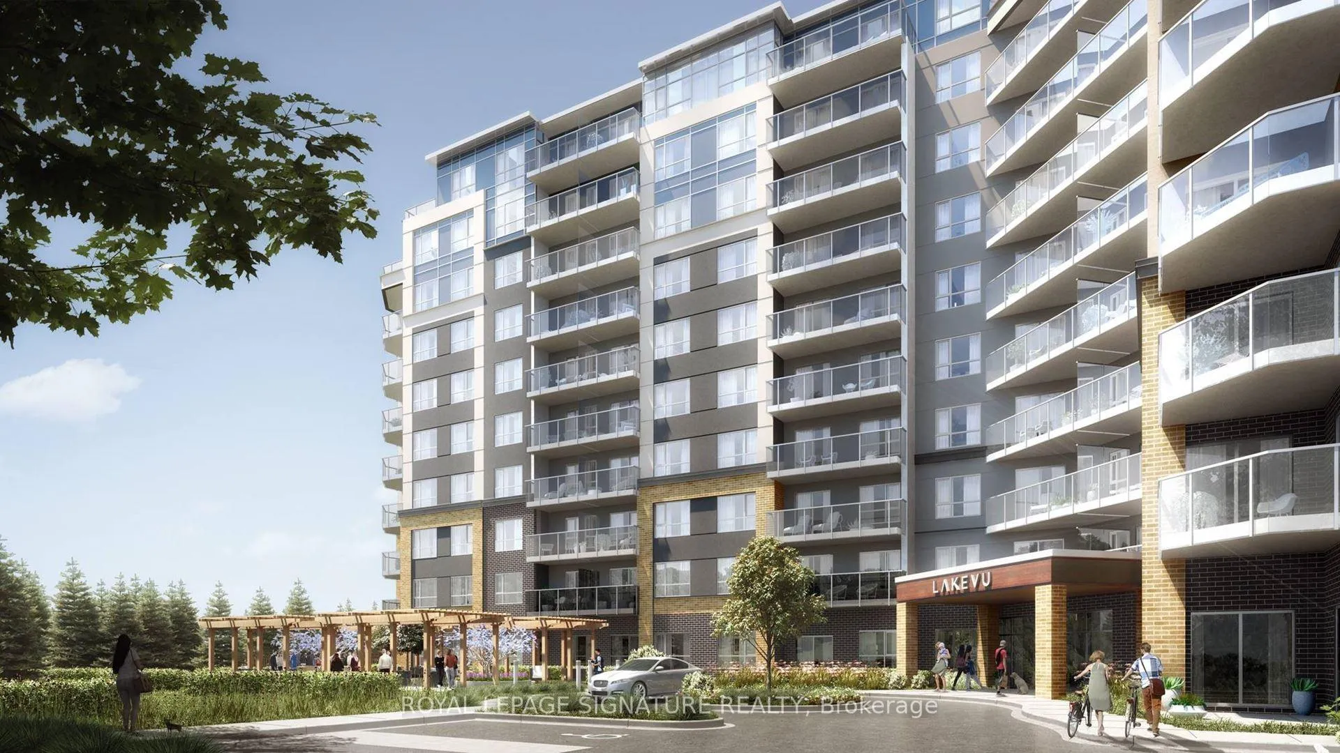 Front of Unit 511, 58 Lakeside Terrace