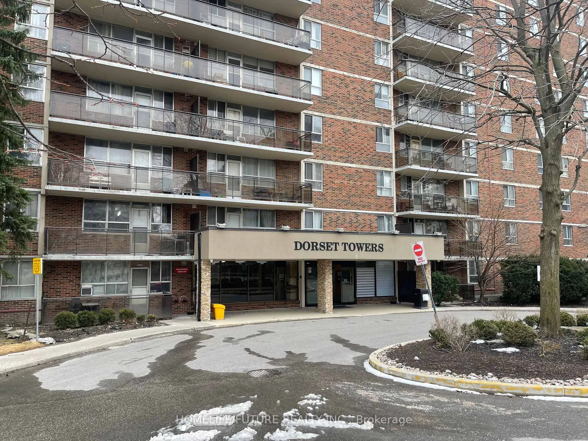 Front of Unit 707, 1950 Kennedy Road