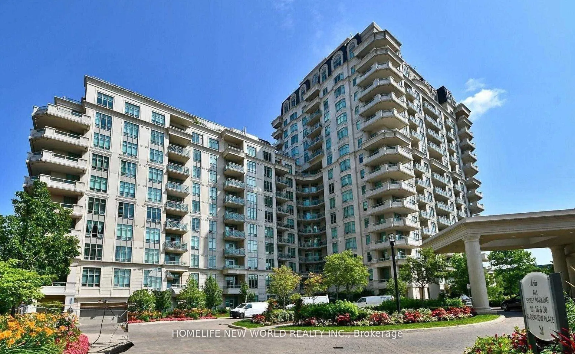 Front of Unit 1207, 20 Bloorview Place