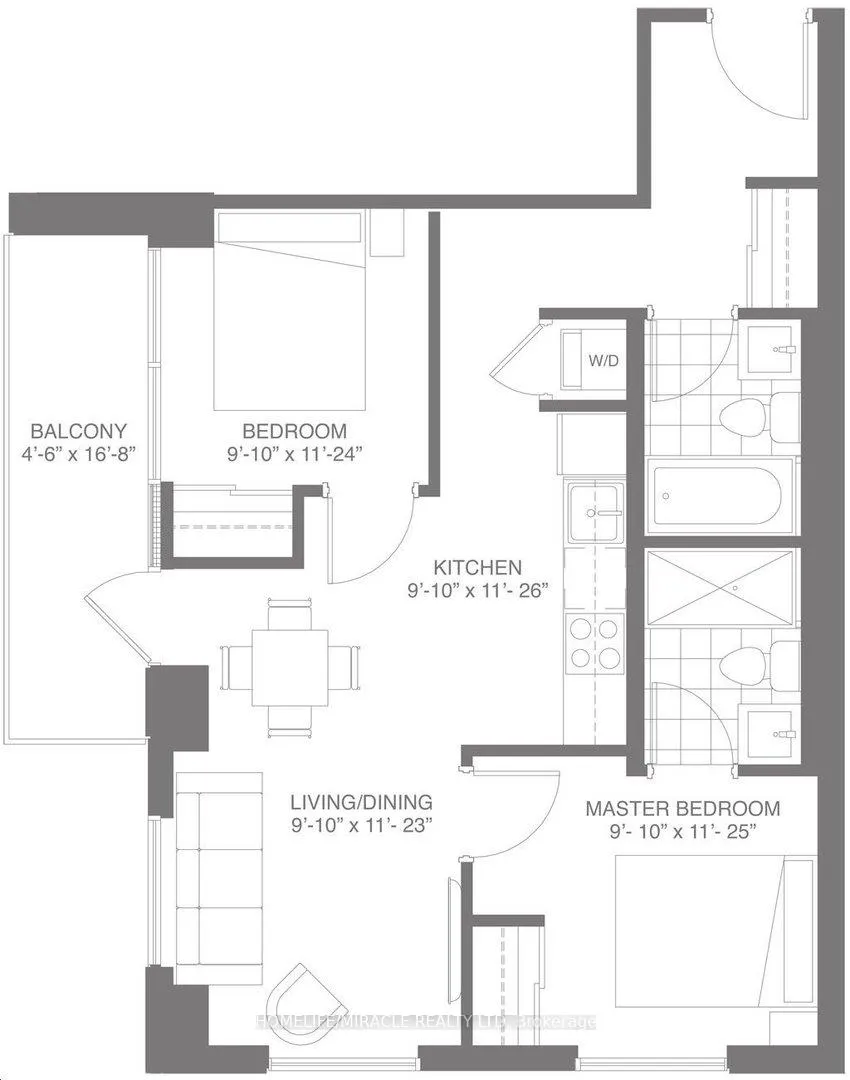 Photo 13 of Unit 2509, 32 Duke Street, Kitchener, City Commercial Core — HOMEH