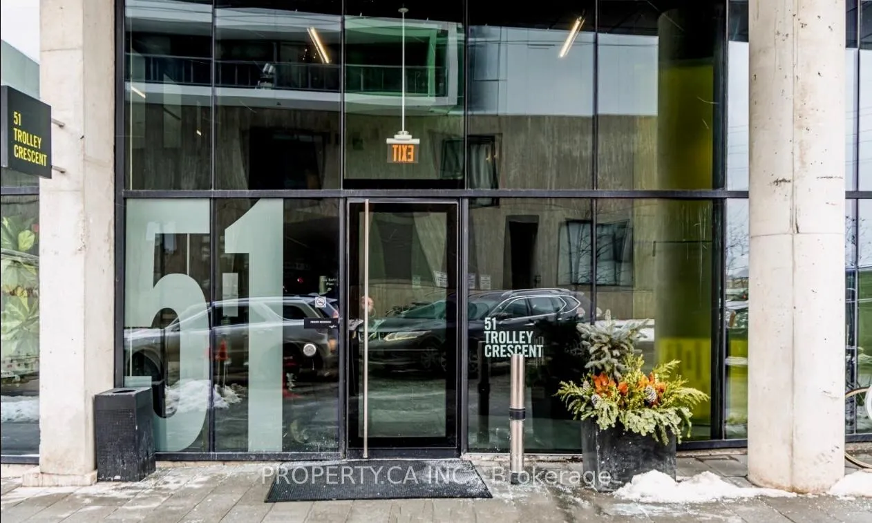 Front of Unit 1307, 51 Trolley Crescent