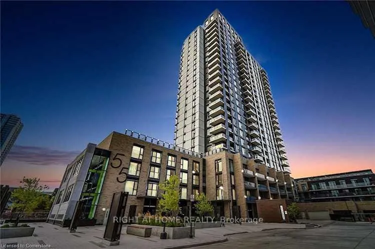 Photo 2 of Unit 1110, 55 Duke Street W, Kitchener — HOMEH