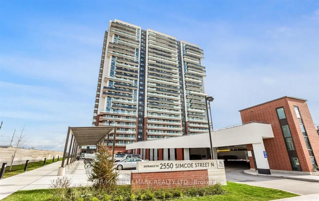 Front of Unit 2405, 2550 Simcoe Street N
