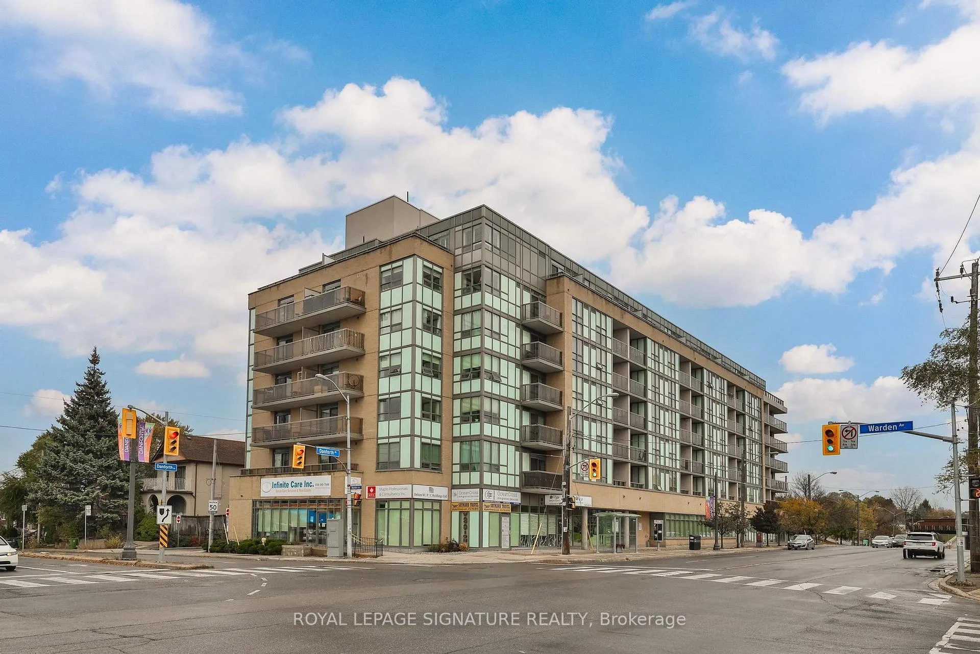 Front of Unit 502, 3520 Danforth Avenue
