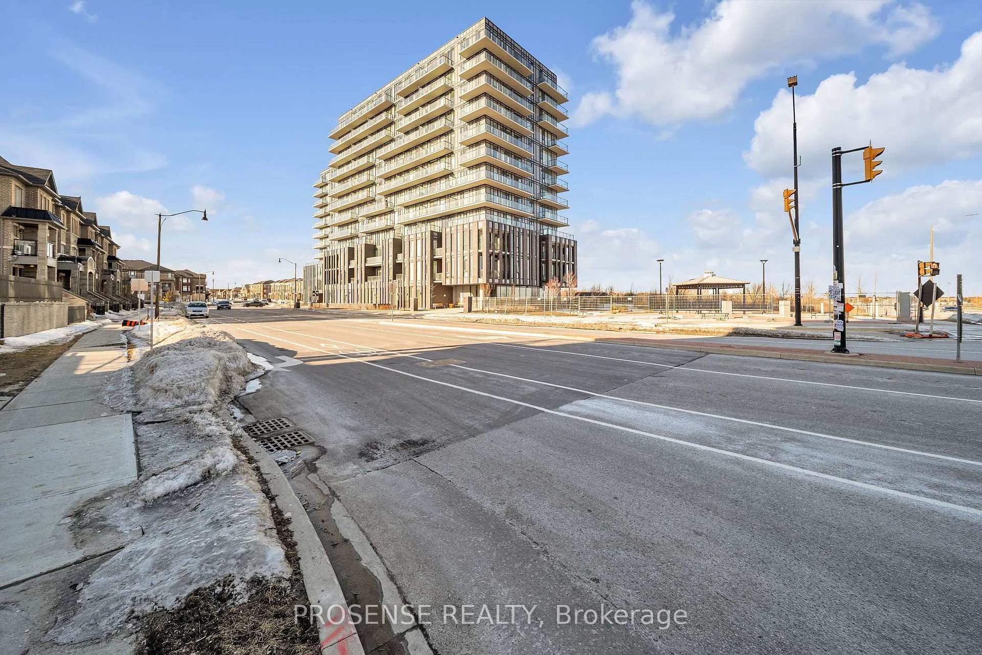 Front of Unit 907, 215 Veterans Drive