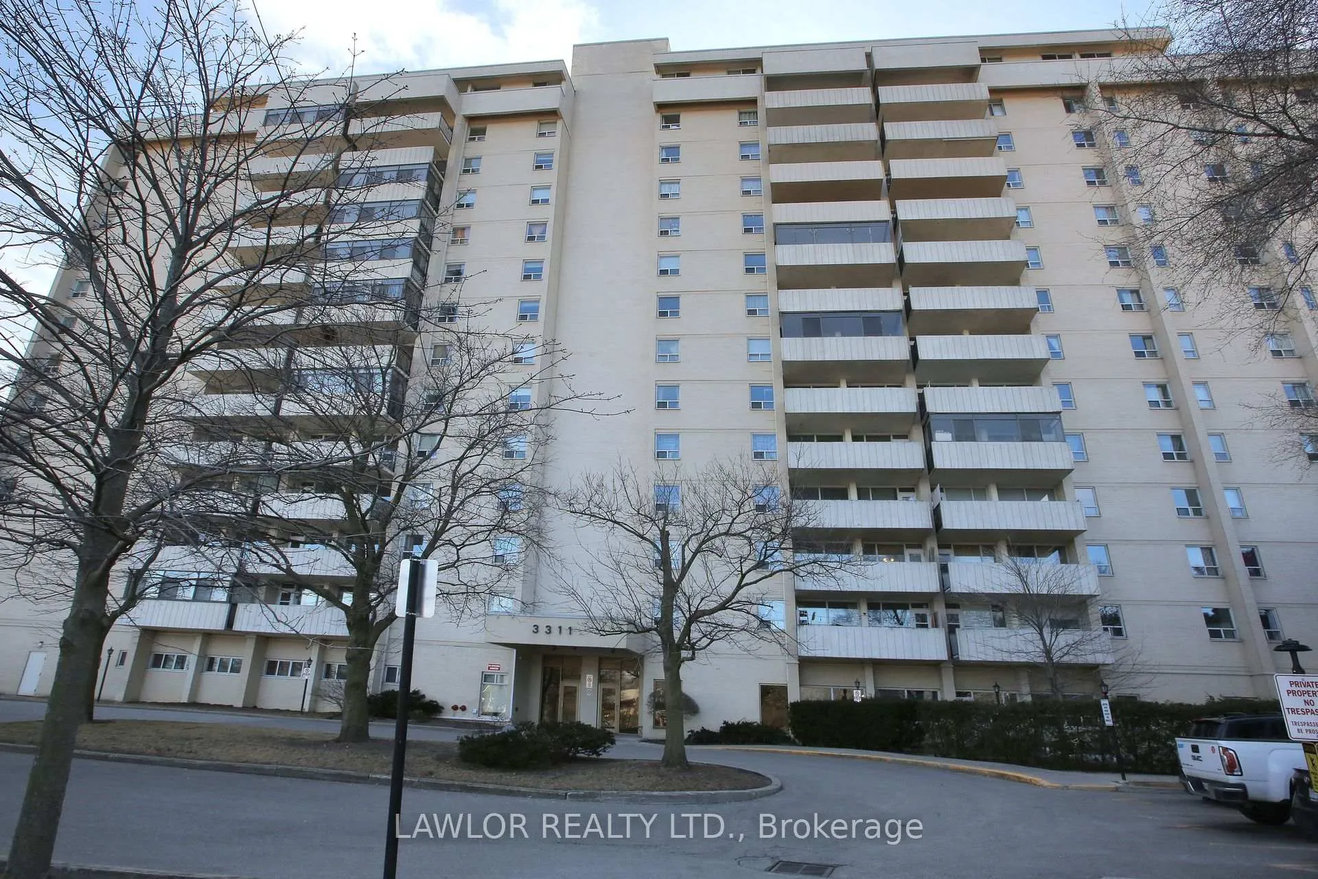 Front of Unit 1212, 3311 Kingston Road