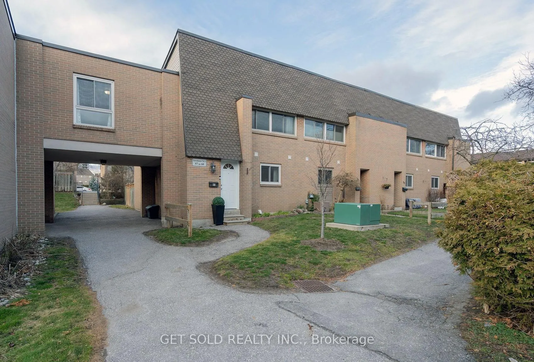 Front of Unit 57, 1235 Radom Street