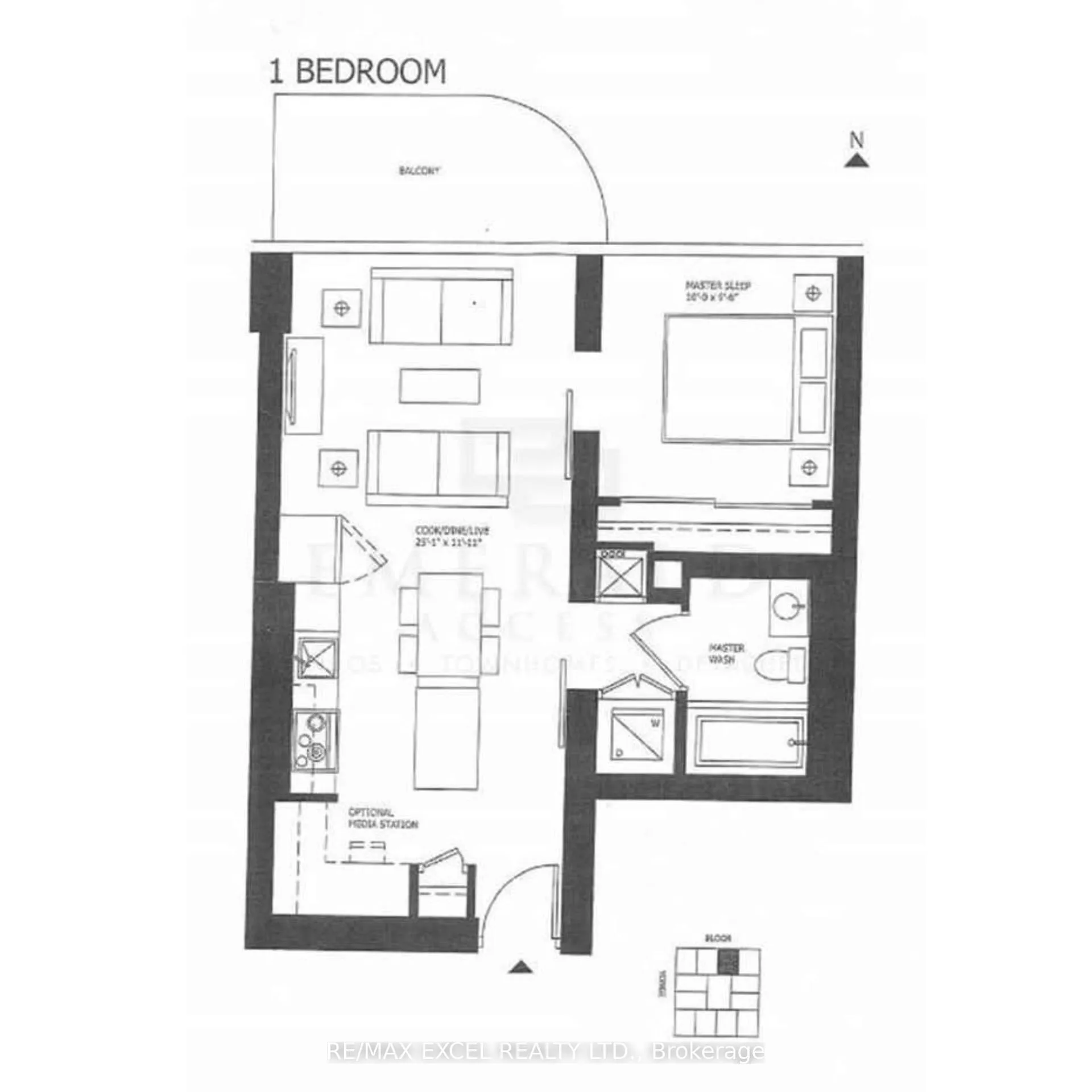 Photo 2 of Unit 2512, 1 Bloor Street E, Toronto, Church-Yonge Corridor — HOMEH