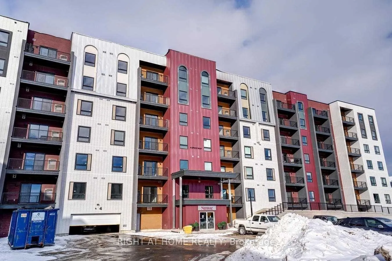 Front of Unit 603, 4 Spice Way