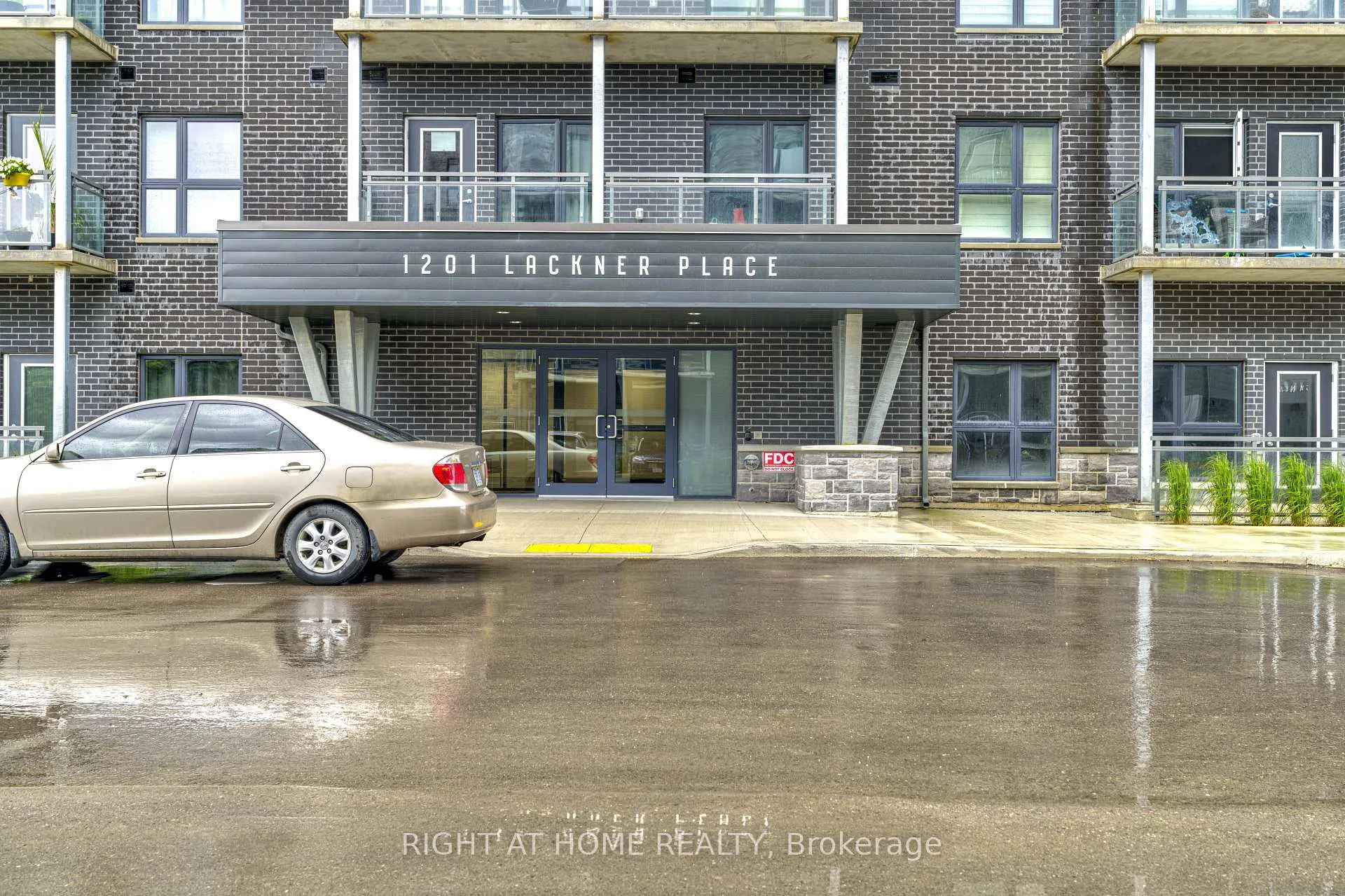Front of Unit 304, 1201 Lackner Place