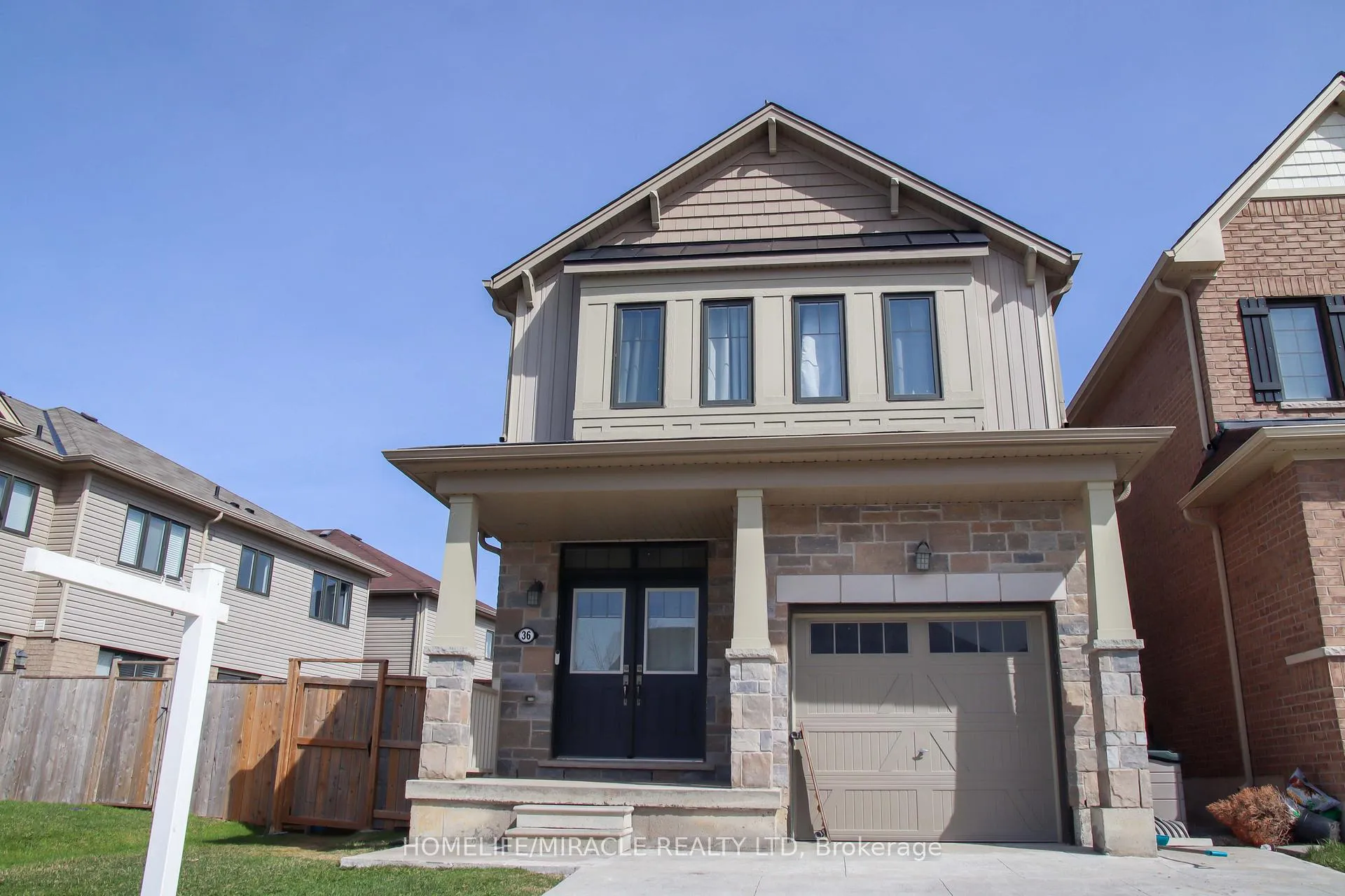 Front of Upper 36 Montrose Avenue