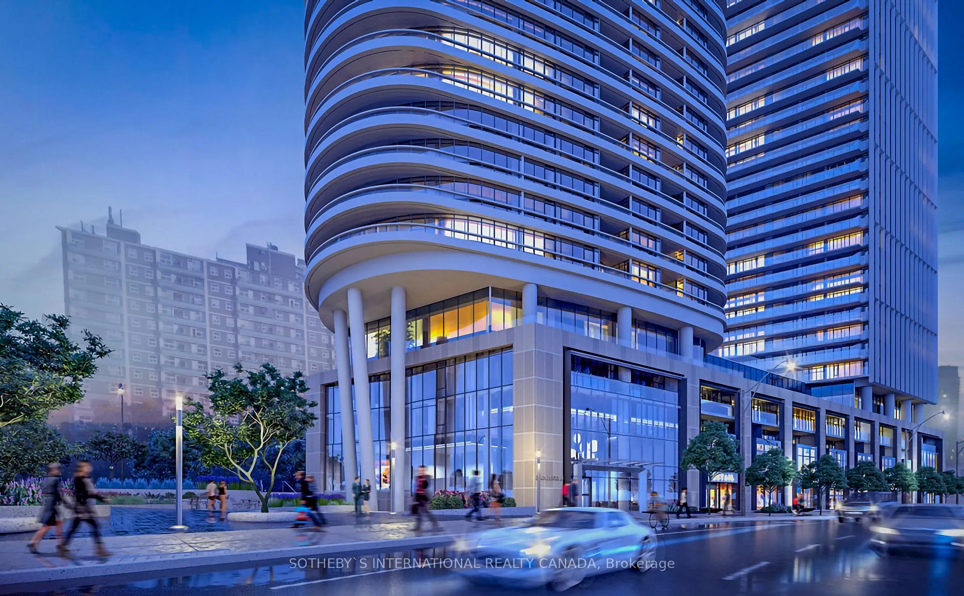 Front of Unit 4022, 585 Bloor Street E