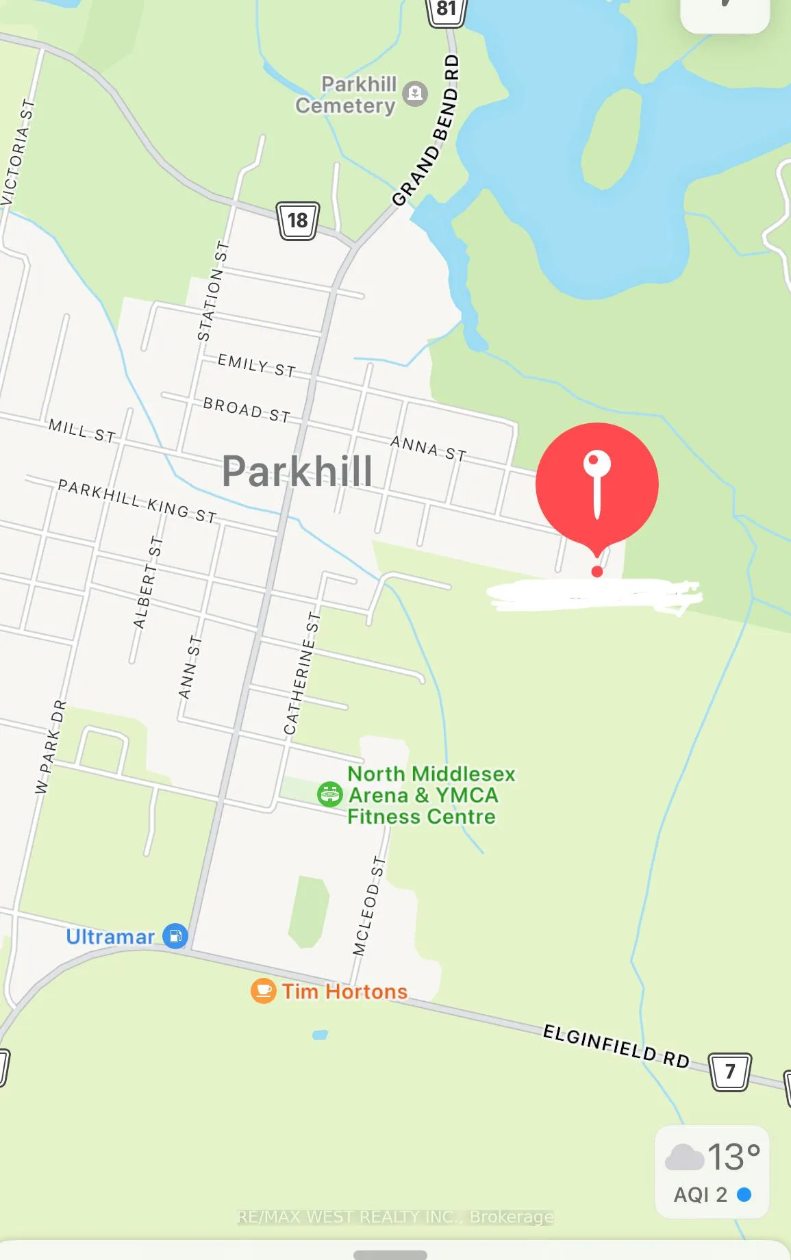 Photo 2 of 203 Merritt Crescent, North Middlesex, Parkhill — HOMEH