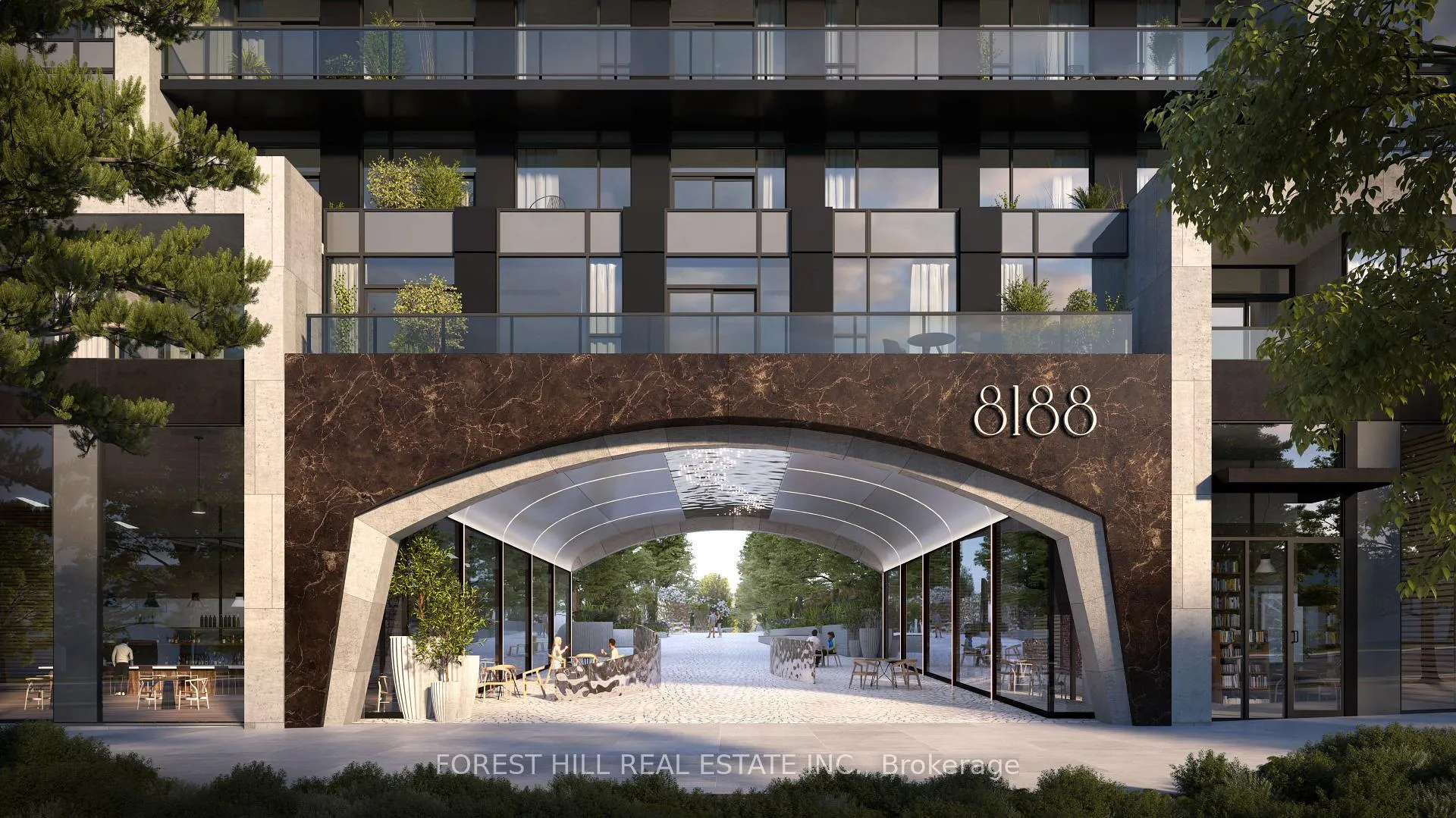 Front of Unit 813, 8188 Yonge Street