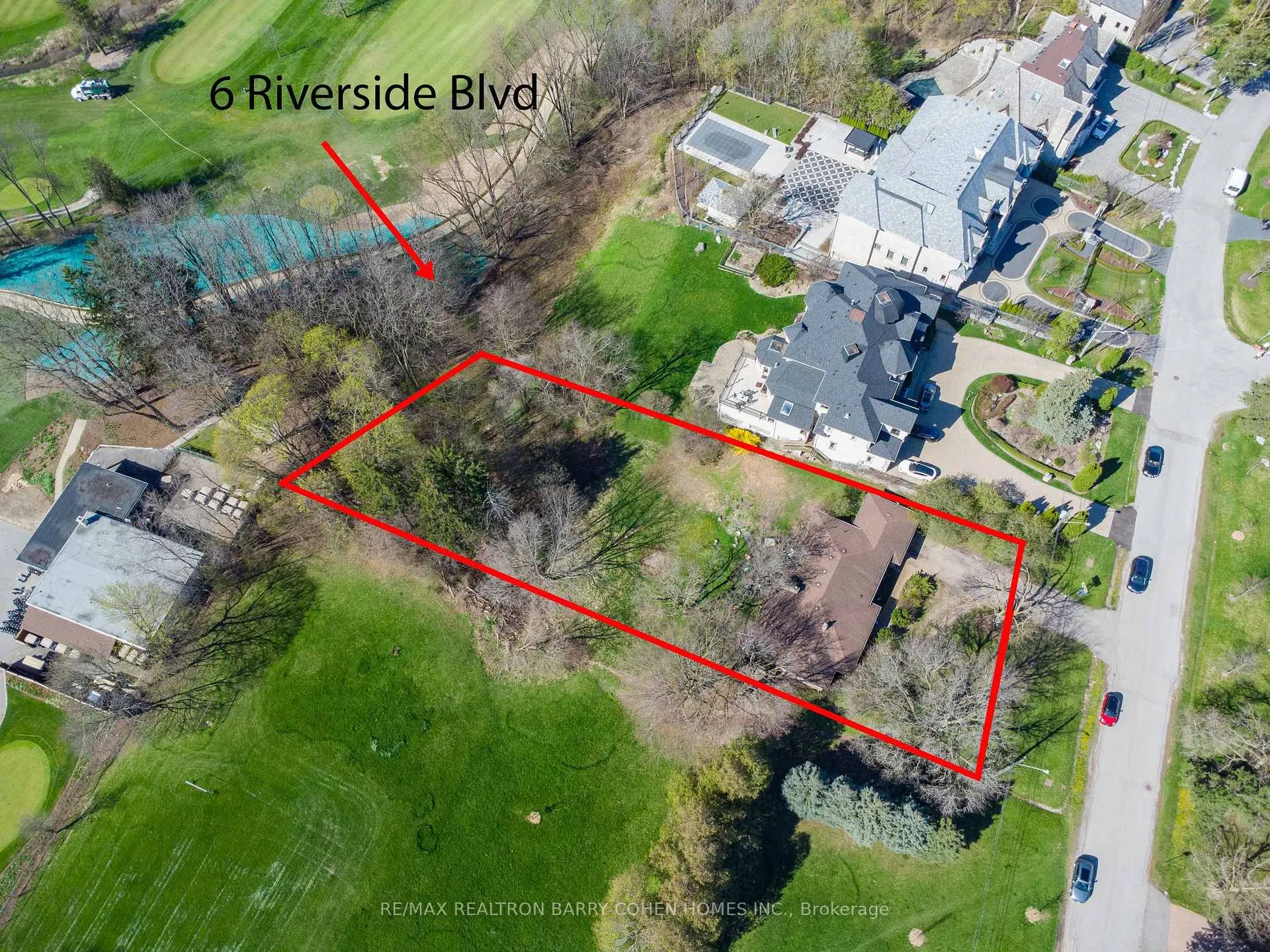 Front of 6 Riverside Boulevard