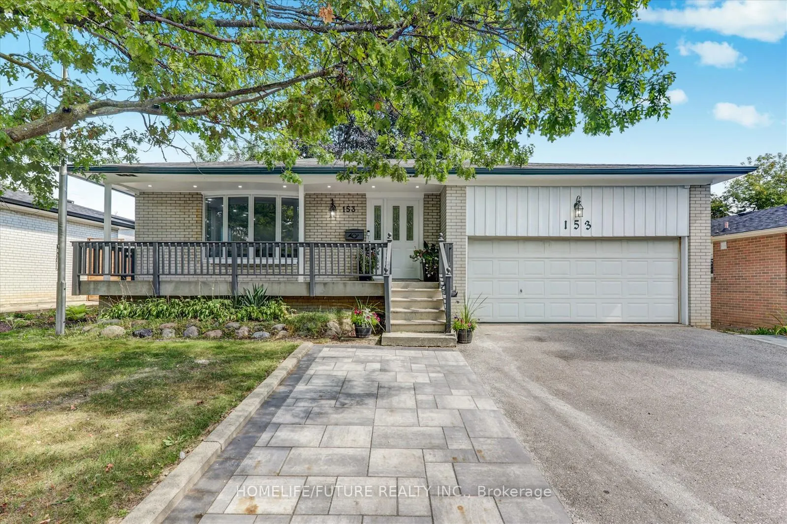Front of 153 Centennial Road