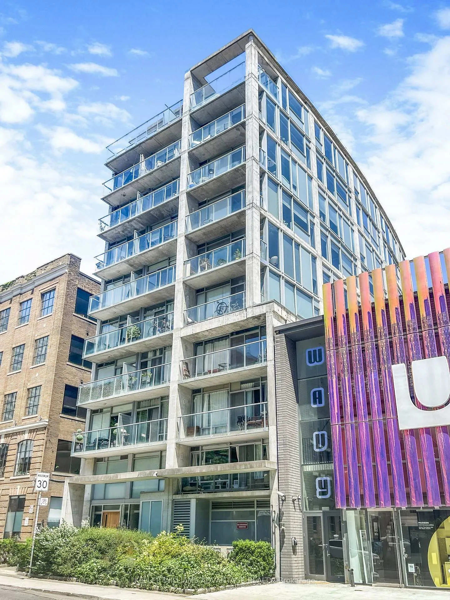 Front of Unit 804, 169 John Street