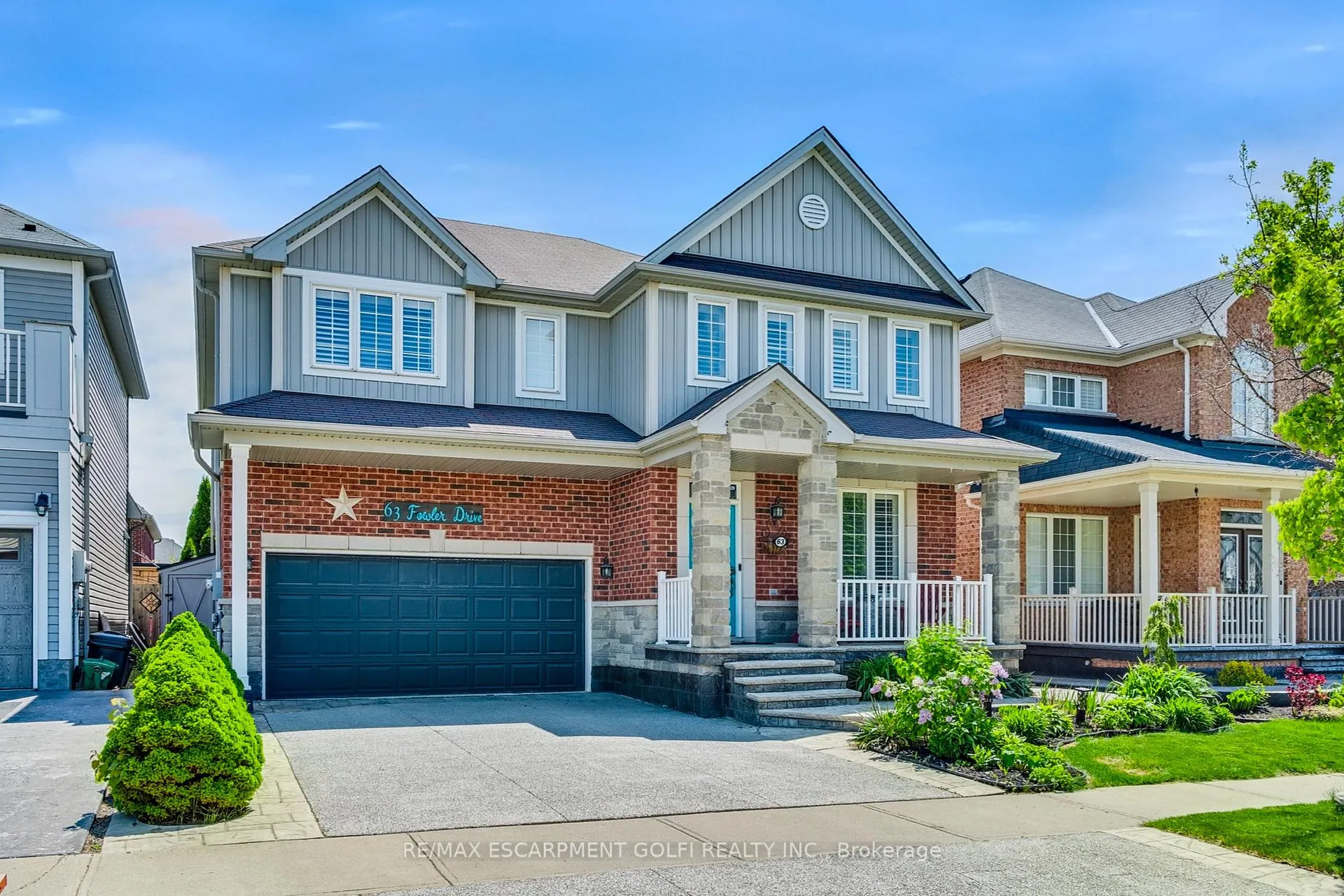 Front of 63 Fowler Drive