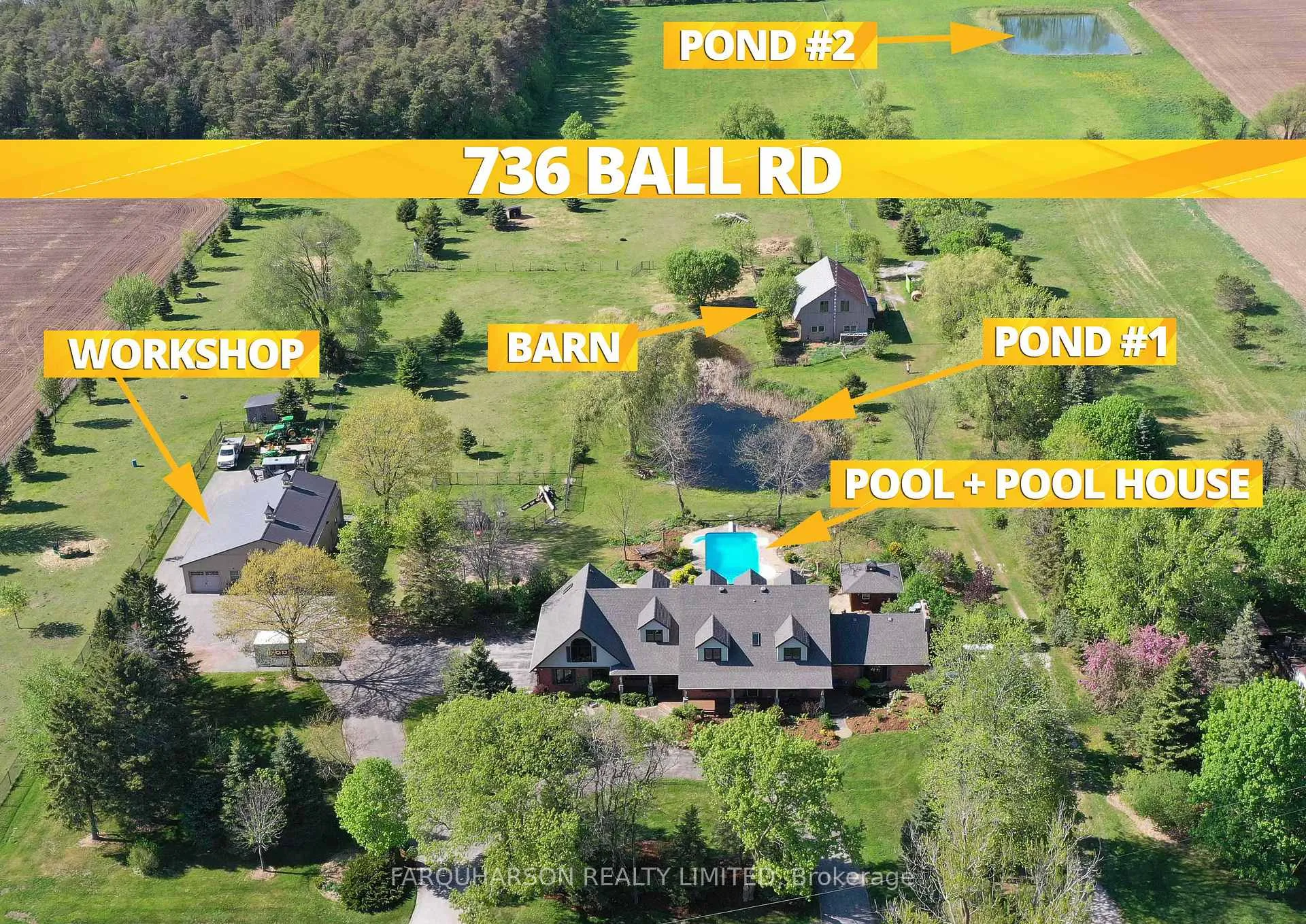 Photo 1 of 736 Ball Road, Uxbridge, Rural Uxbridge — HOMEH