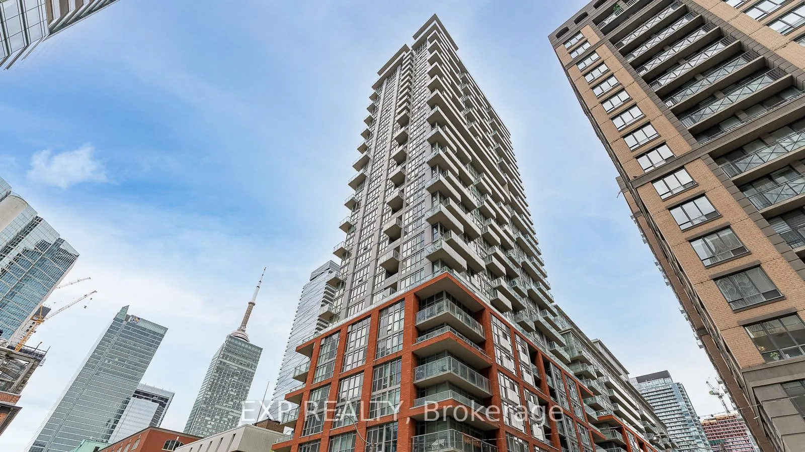 Front of Unit 1407, 126 Simcoe Street