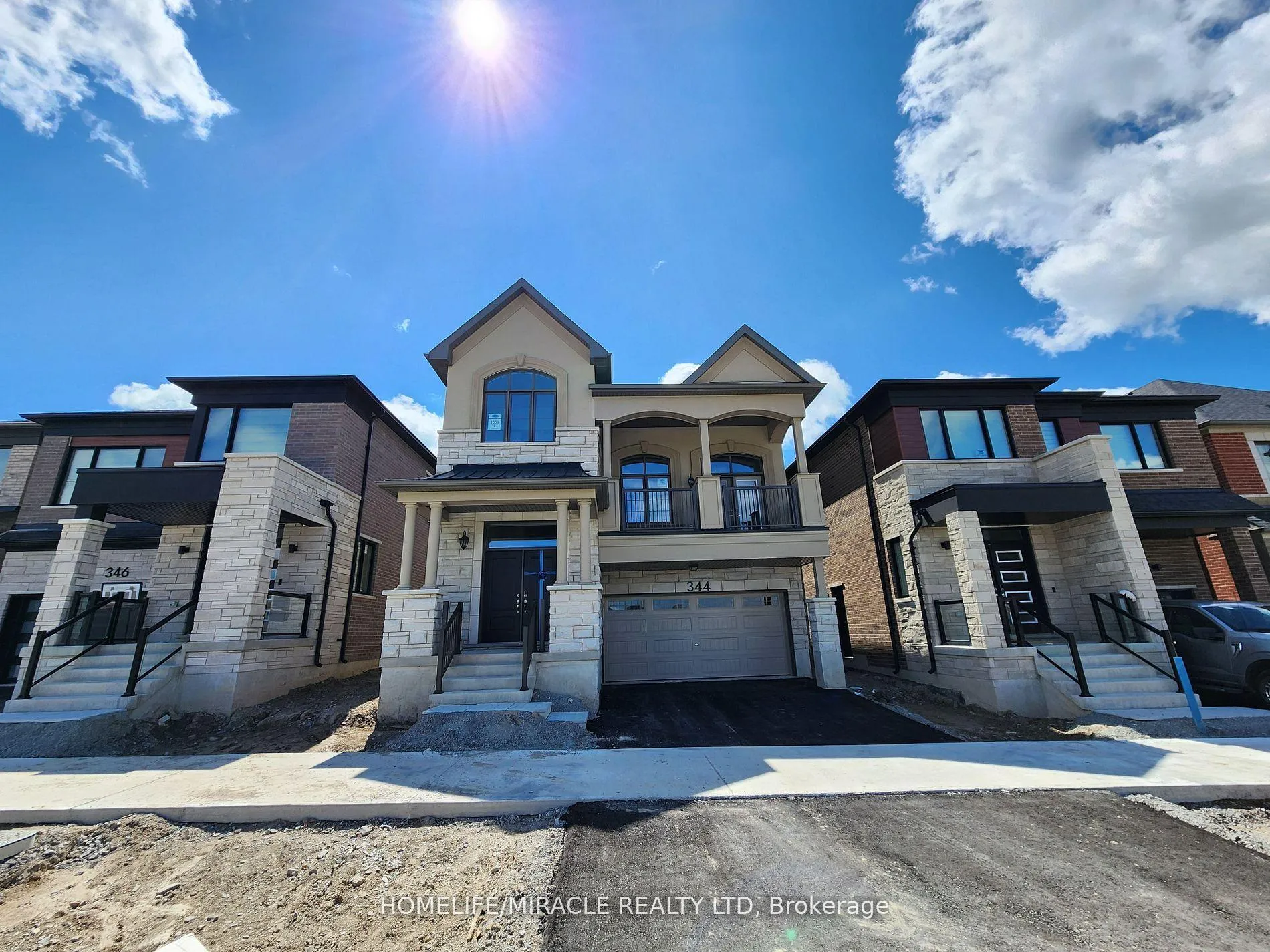 Front of 344 Madelaine Drive