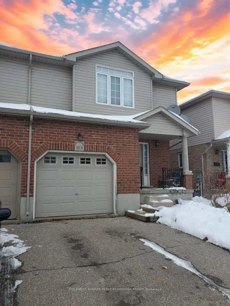 Front of Unit B, 410 Tealby Crescent