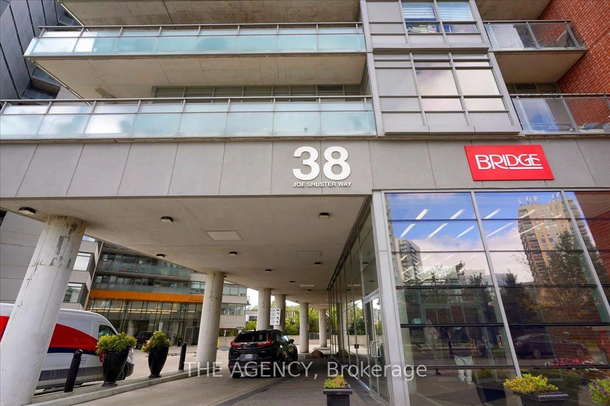 Front of Unit 407, 38 Joe Shuster Way
