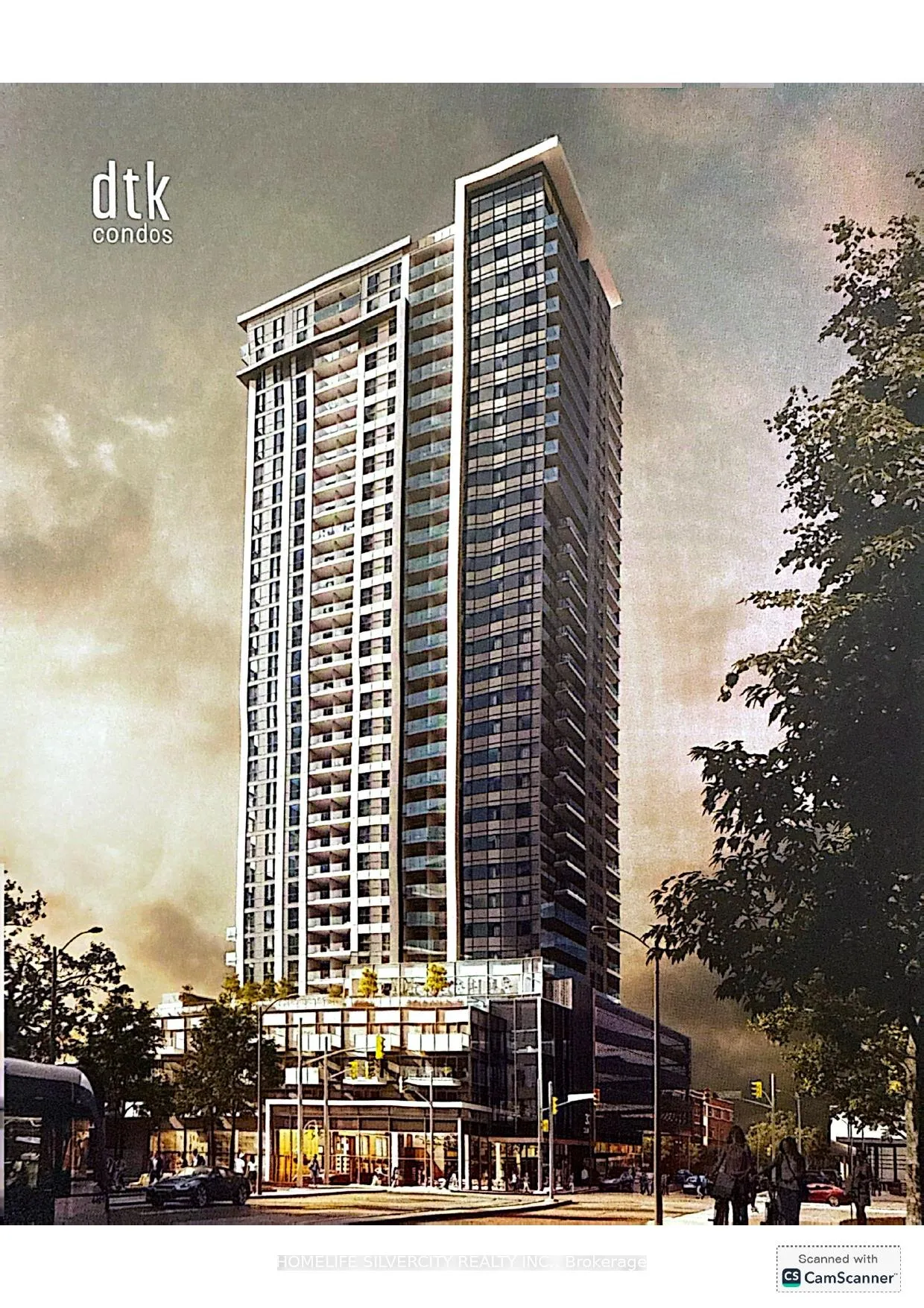 Front of Unit 3302, 60 Frederick Street