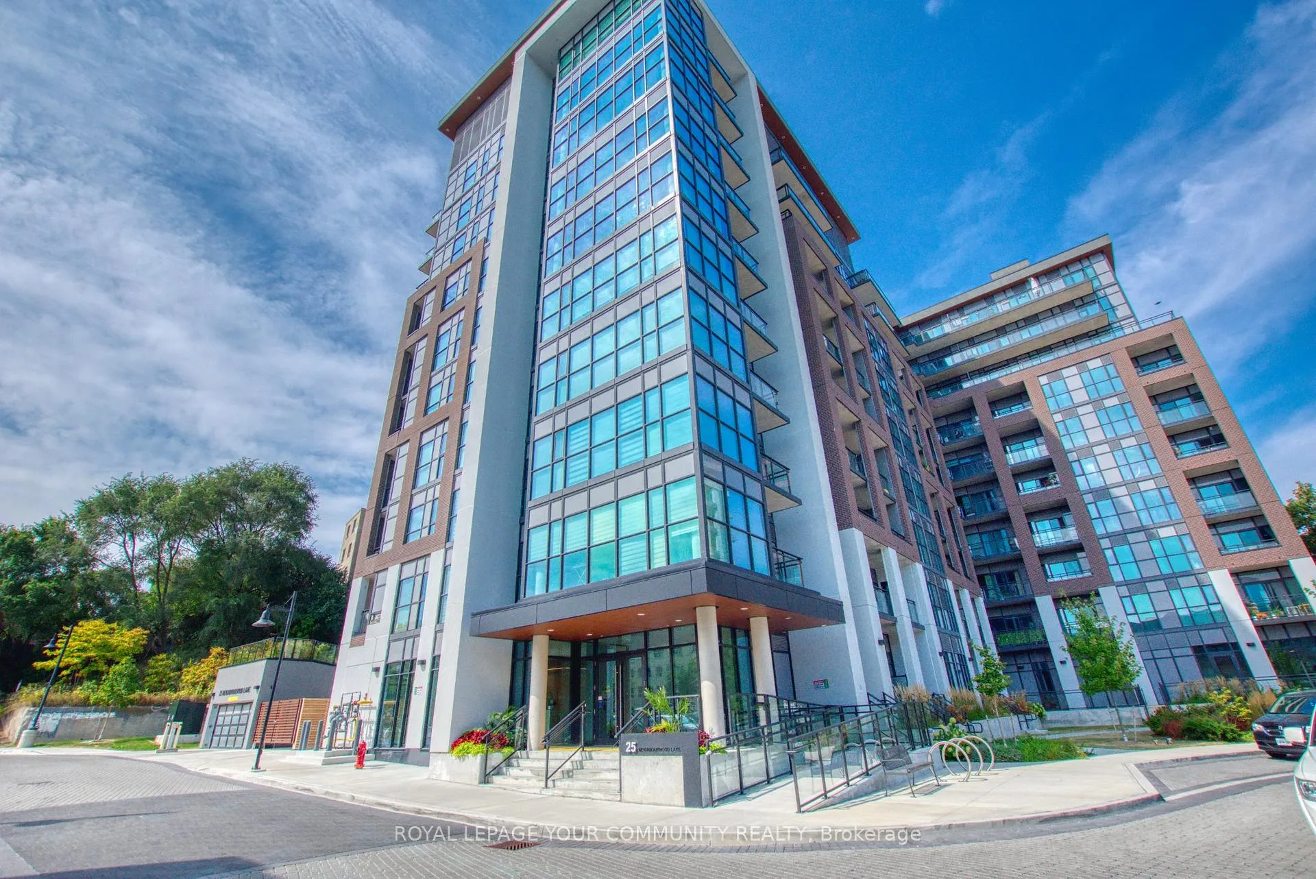 Front of Unit 1007, 25 Neighbourhood Lane