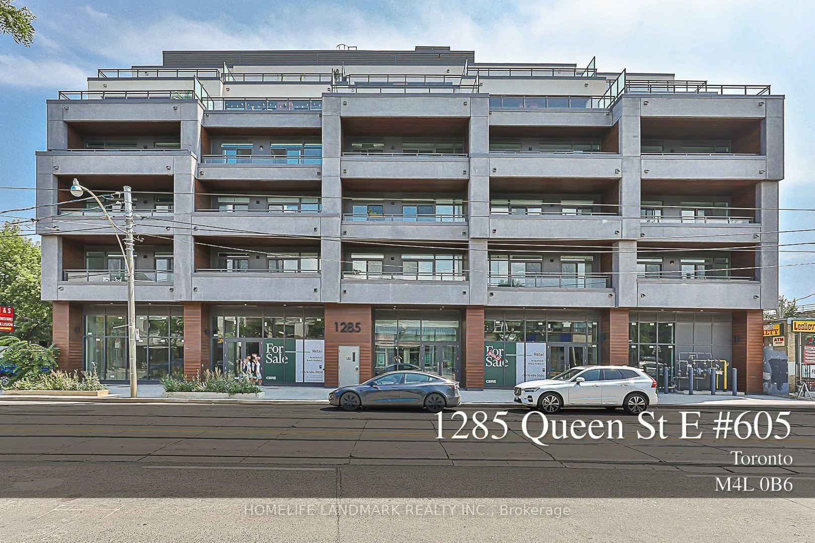 Photo 1 of Unit 605, 1285 Queen Street E, Toronto, Greenwood-Coxwell — HOMEH
